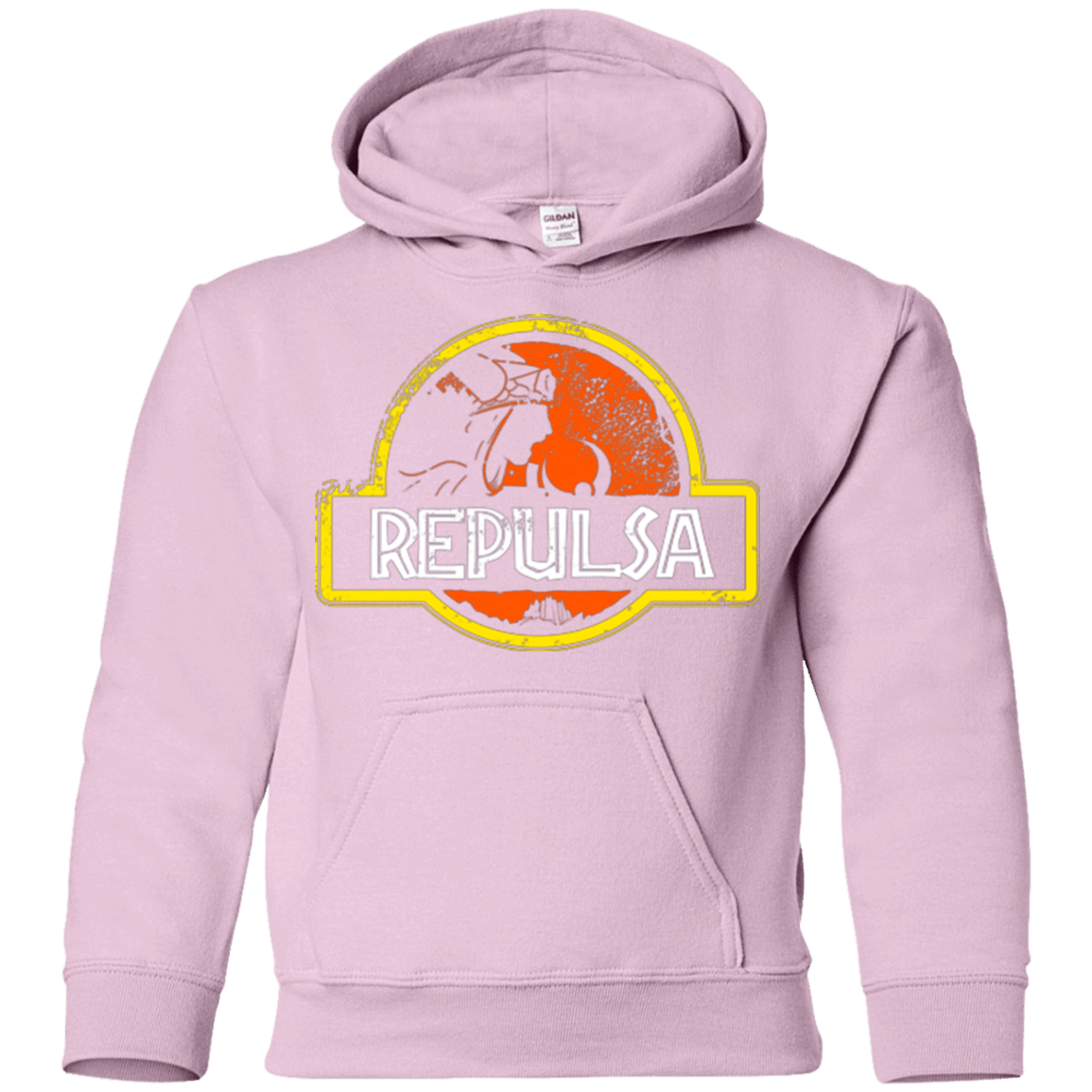 Sweatshirts Light Pink / YS Jurassic Power Evil Youth Hoodie
