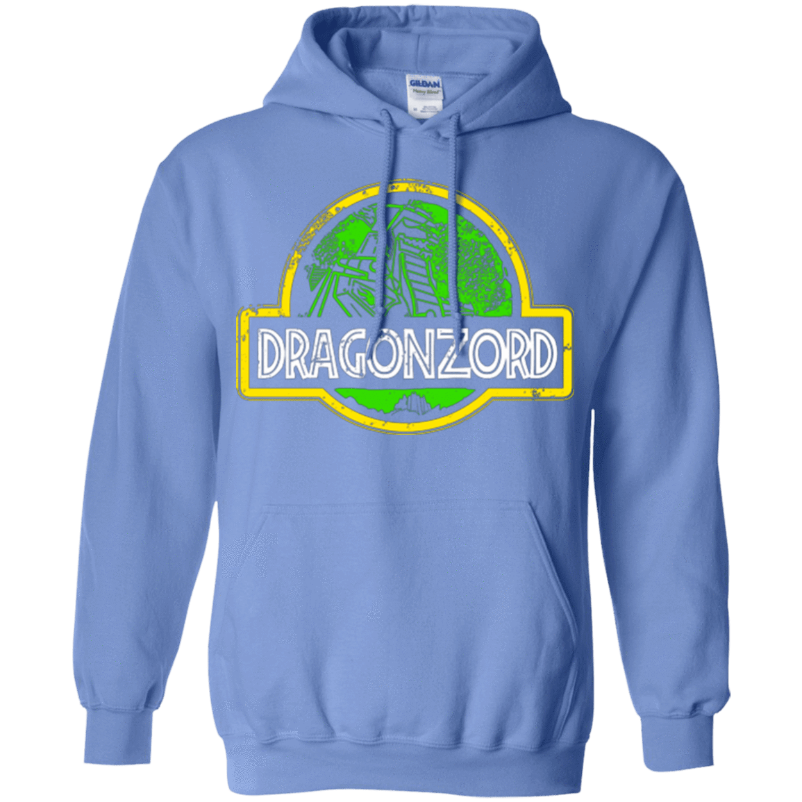 Sweatshirts Carolina Blue / Small Jurassic Power Green Pullover Hoodie