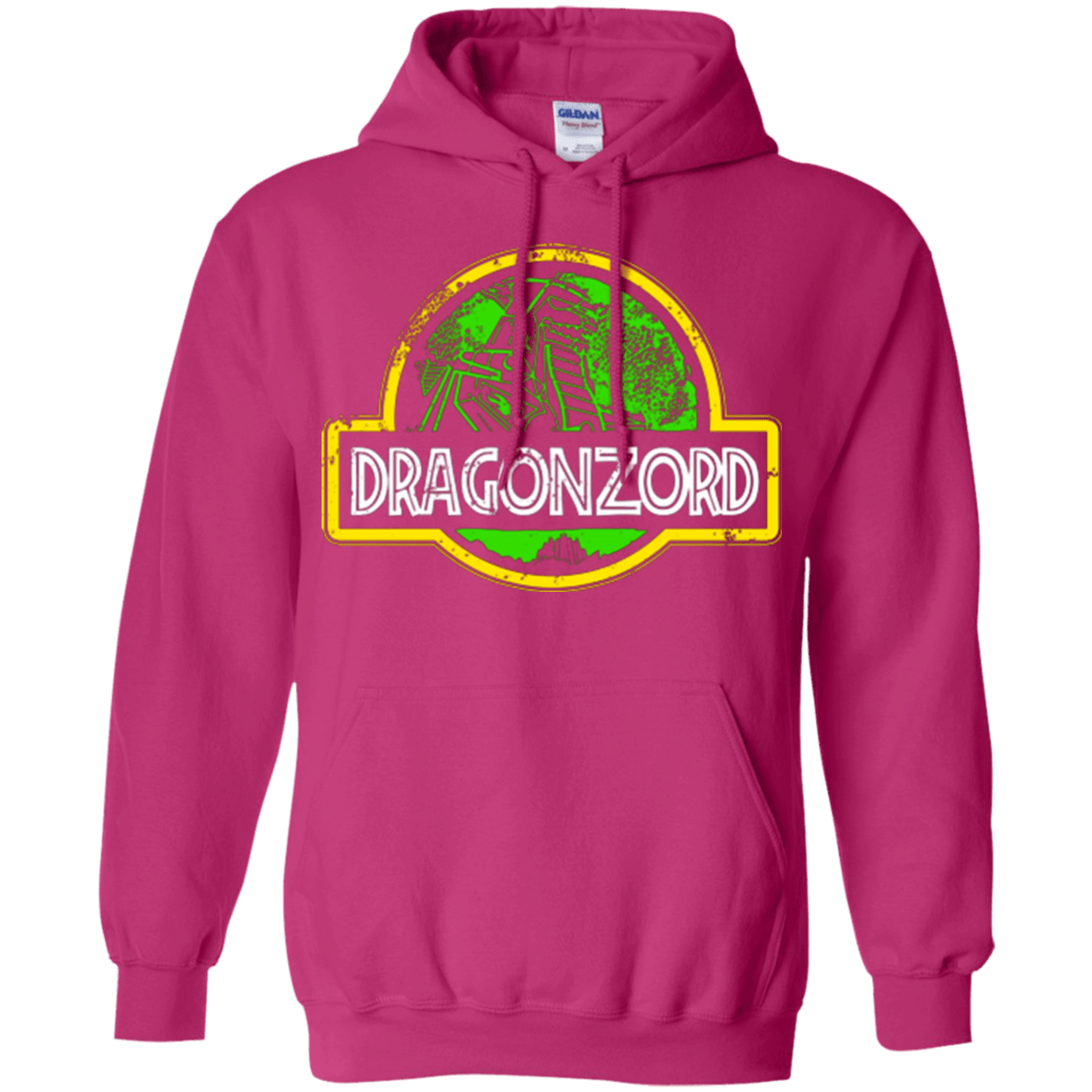 Sweatshirts Heliconia / Small Jurassic Power Green Pullover Hoodie