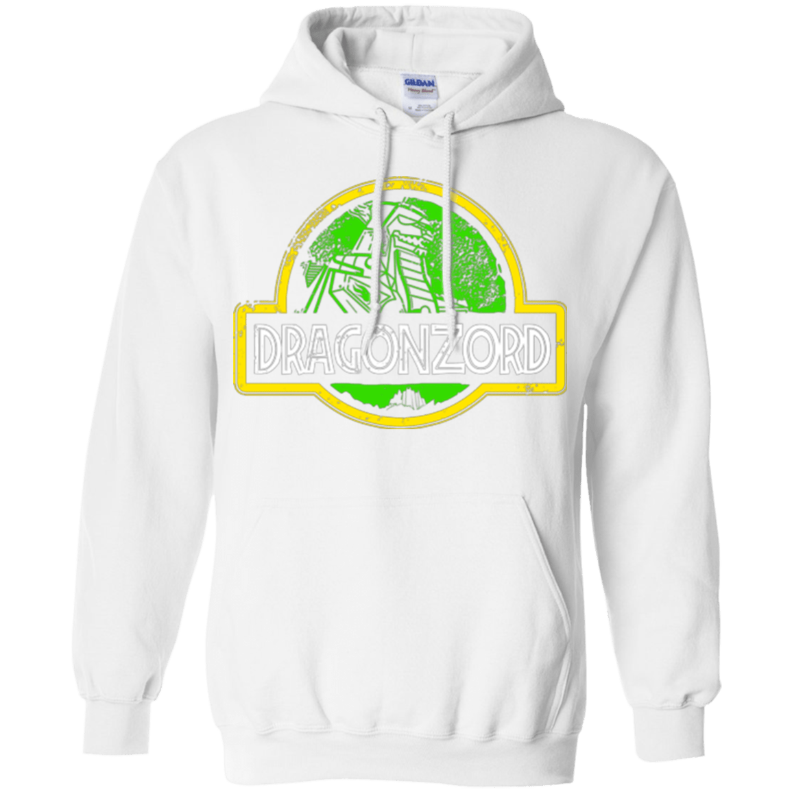 Sweatshirts White / Small Jurassic Power Green Pullover Hoodie