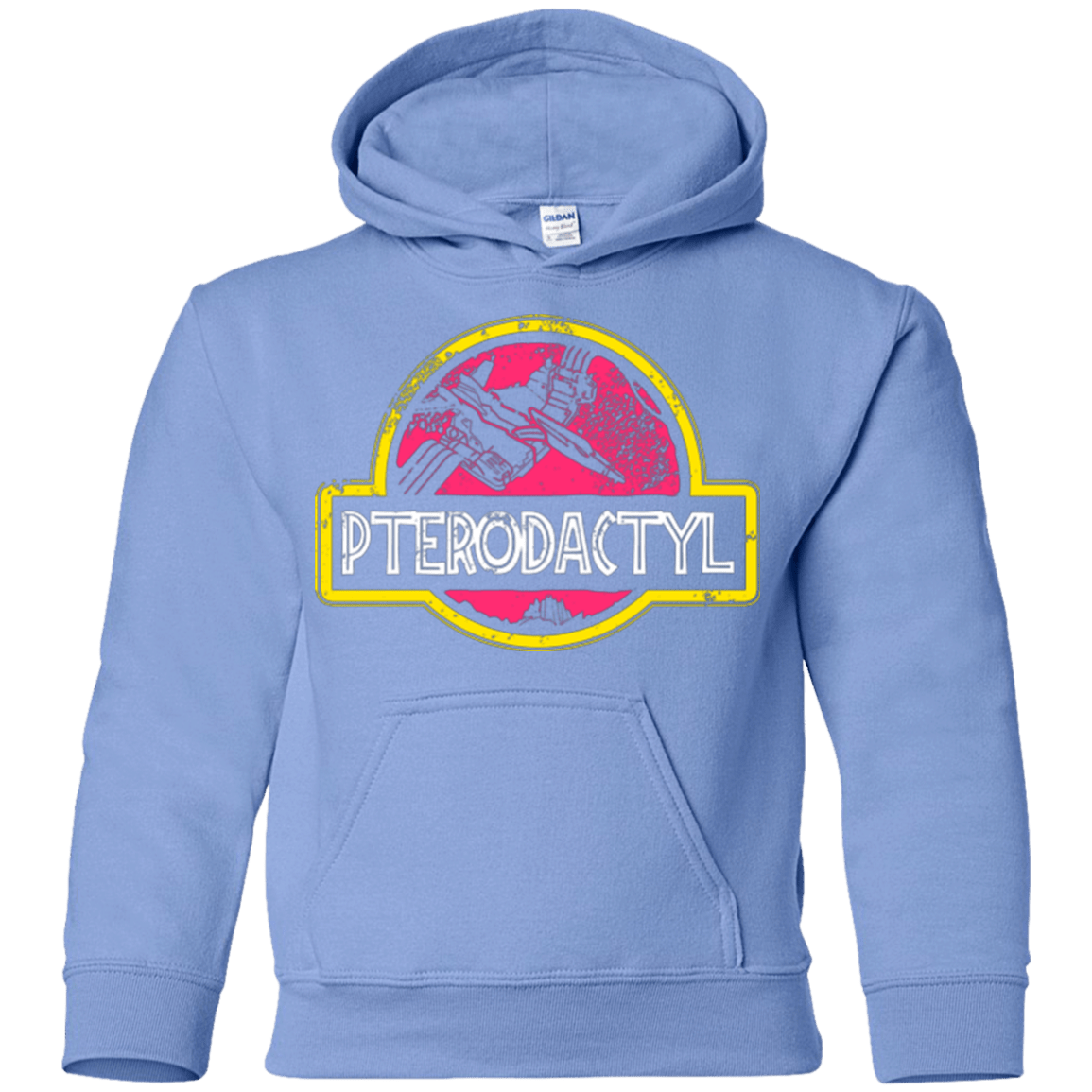 Jurassic Power Pink Youth Hoodie