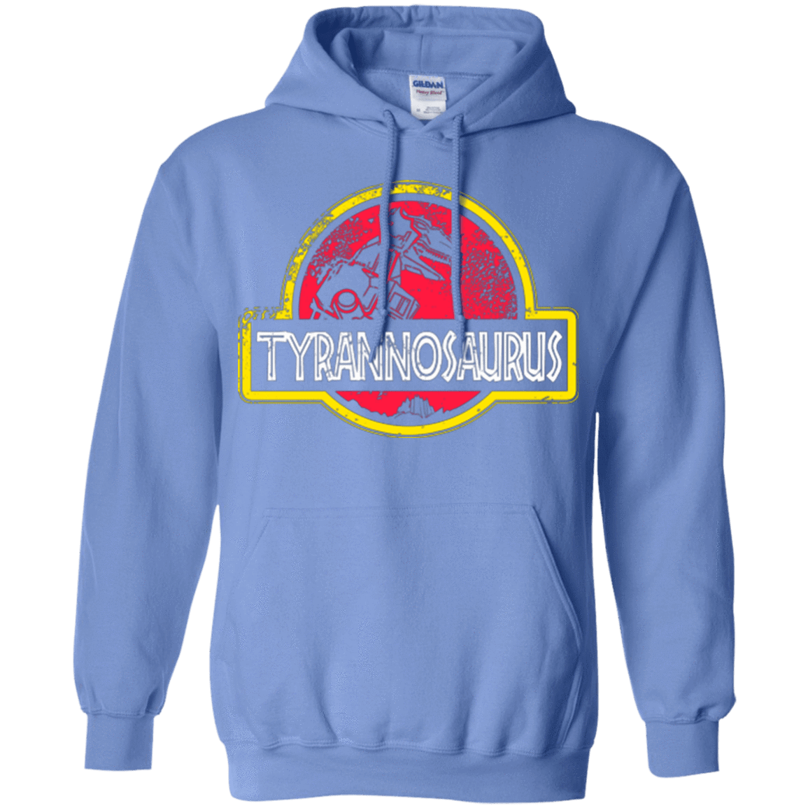 Sweatshirts Carolina Blue / Small Jurassic Power Red Pullover Hoodie