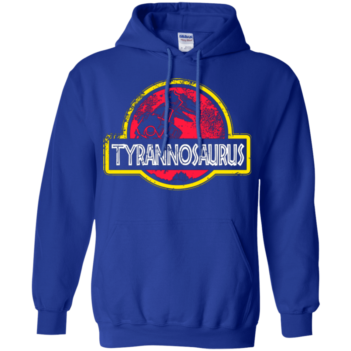 Sweatshirts Royal / Small Jurassic Power Red Pullover Hoodie