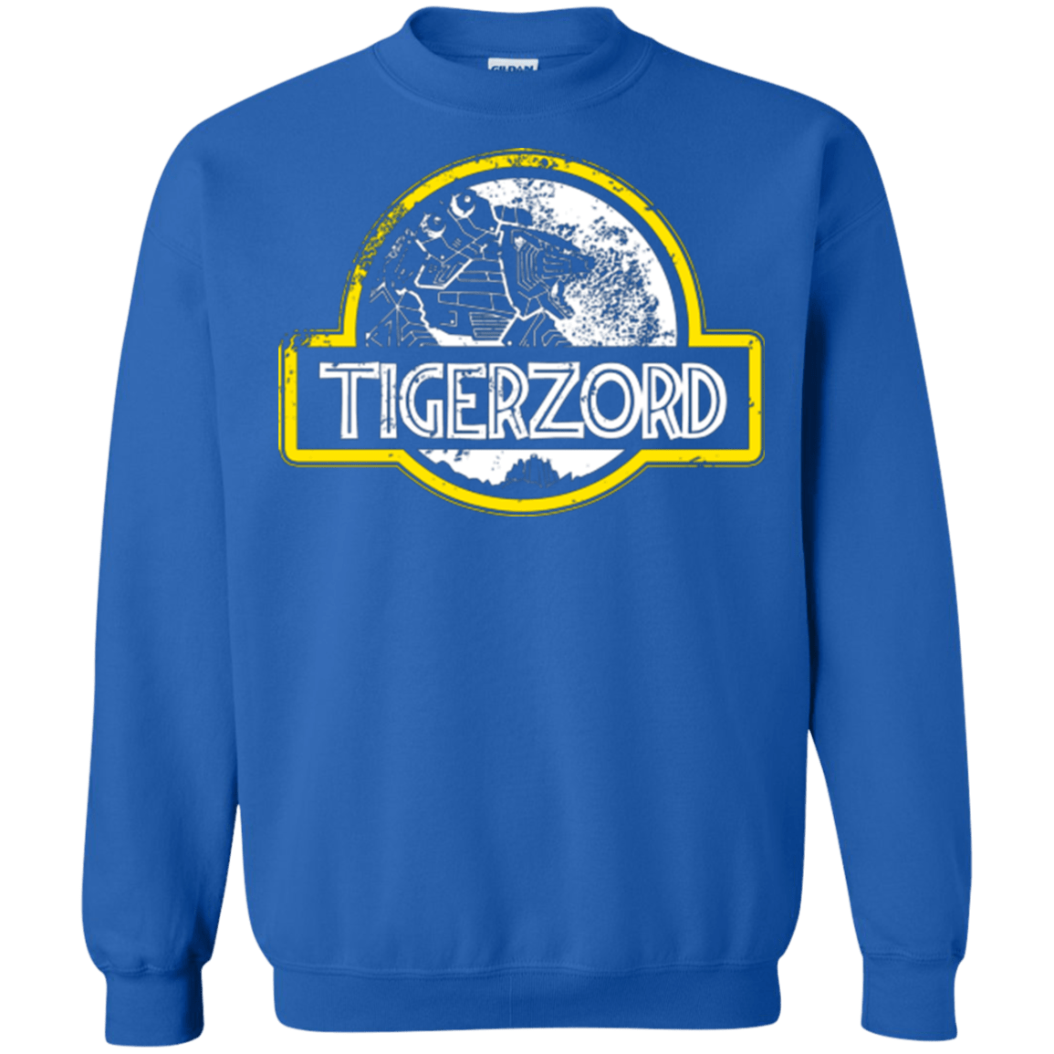 Sweatshirts Royal / Small Jurassic Power White Crewneck Sweatshirt
