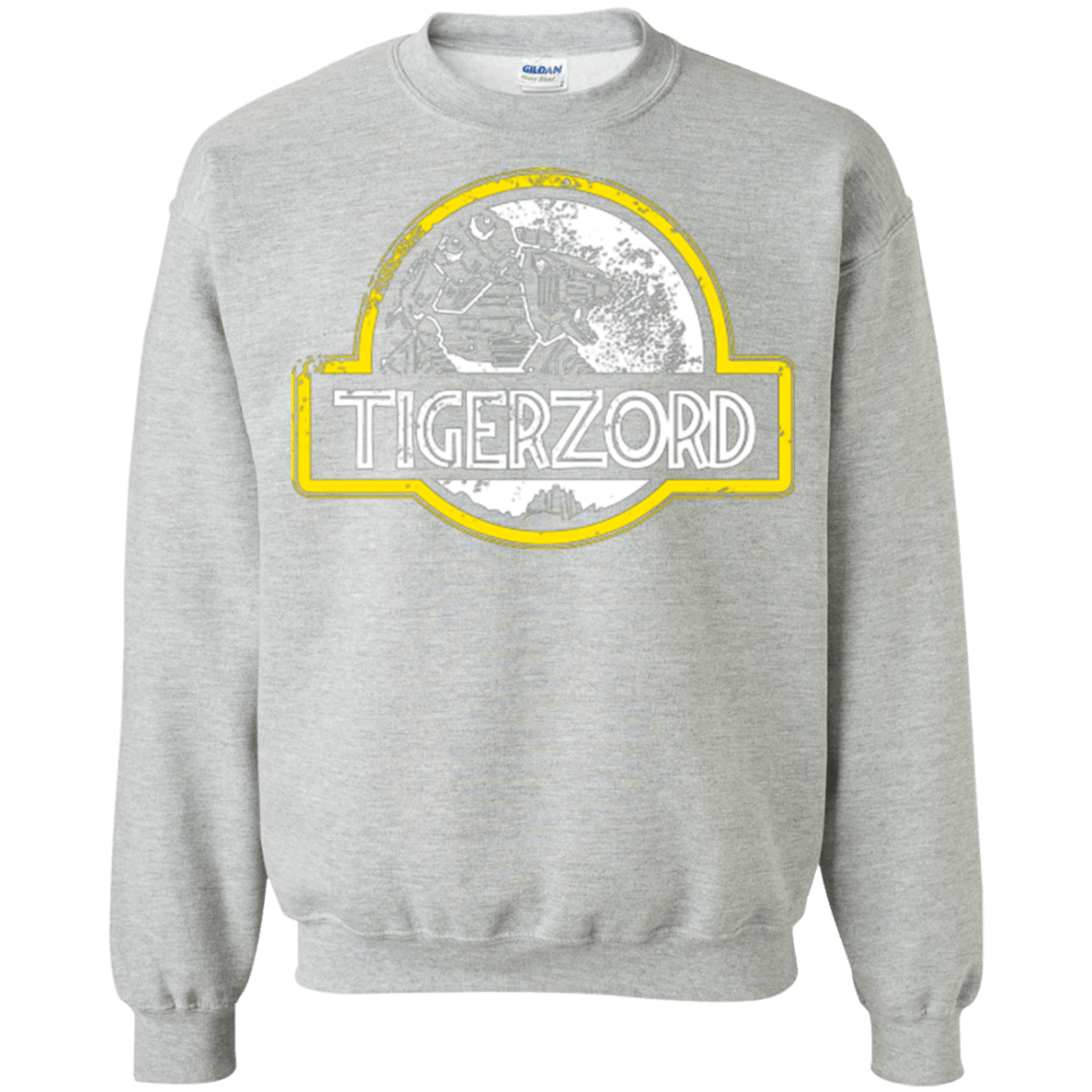 Sweatshirts Sport Grey / Small Jurassic Power White Crewneck Sweatshirt