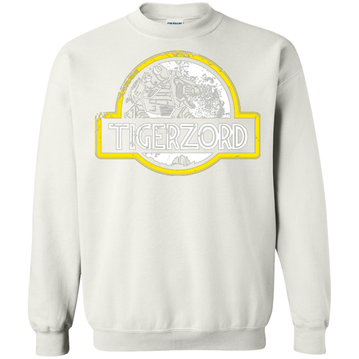 Sweatshirts White / Small Jurassic Power White Crewneck Sweatshirt