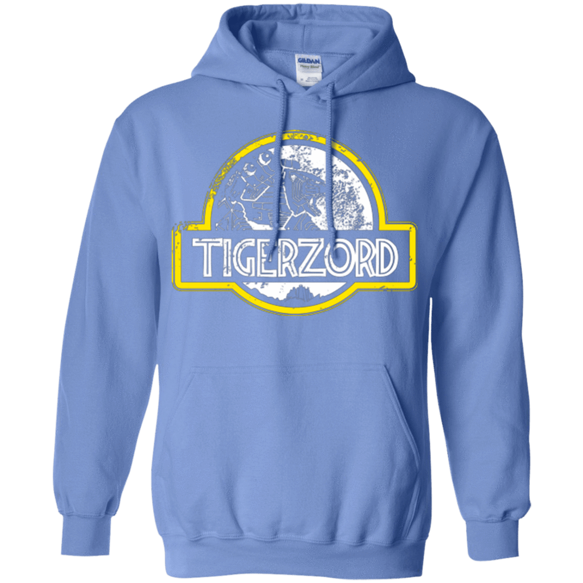 Sweatshirts Carolina Blue / Small Jurassic Power White Pullover Hoodie