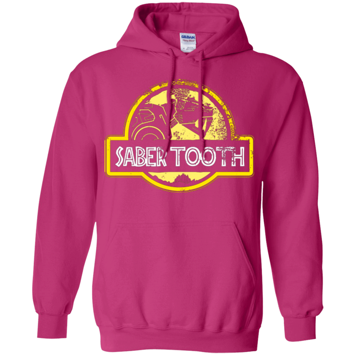 Sweatshirts Heliconia / Small Jurassic Power Yellow Pullover Hoodie