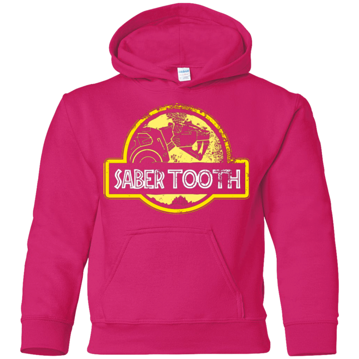 Sweatshirts Heliconia / YS Jurassic Power Yellow Youth Hoodie