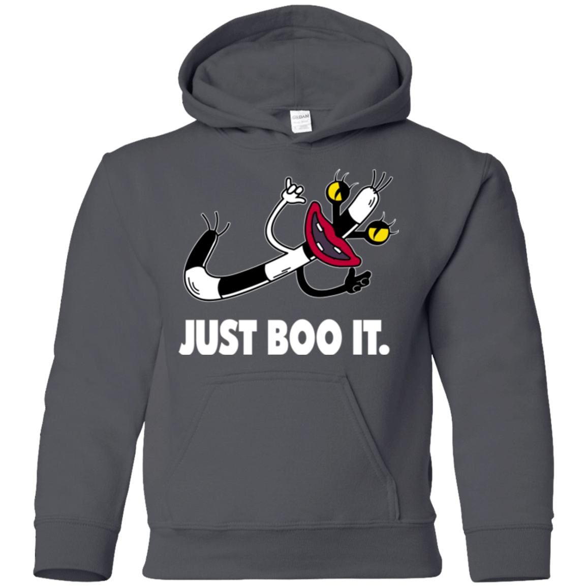 Sweatshirts Charcoal / YS Just Boo It Youth Hoodie