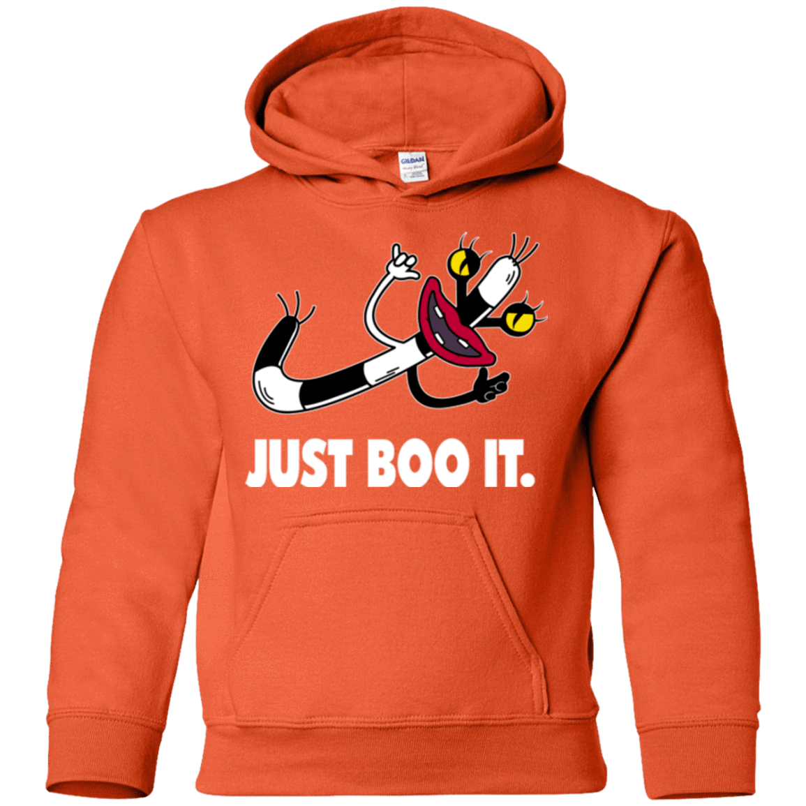 Sweatshirts Orange / YS Just Boo It Youth Hoodie