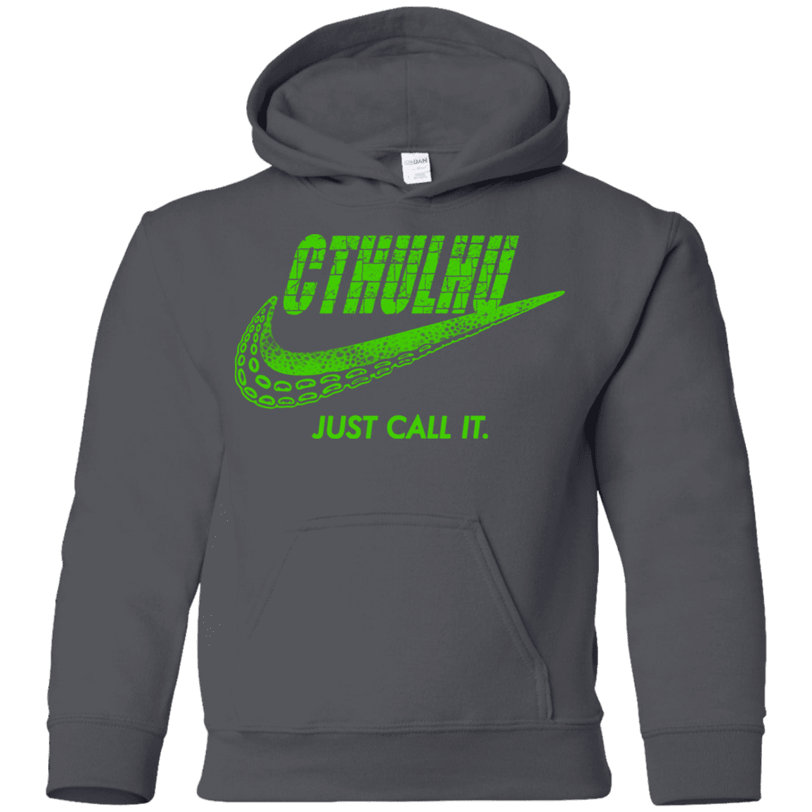 Sweatshirts Charcoal / YS Just Call It Youth Hoodie