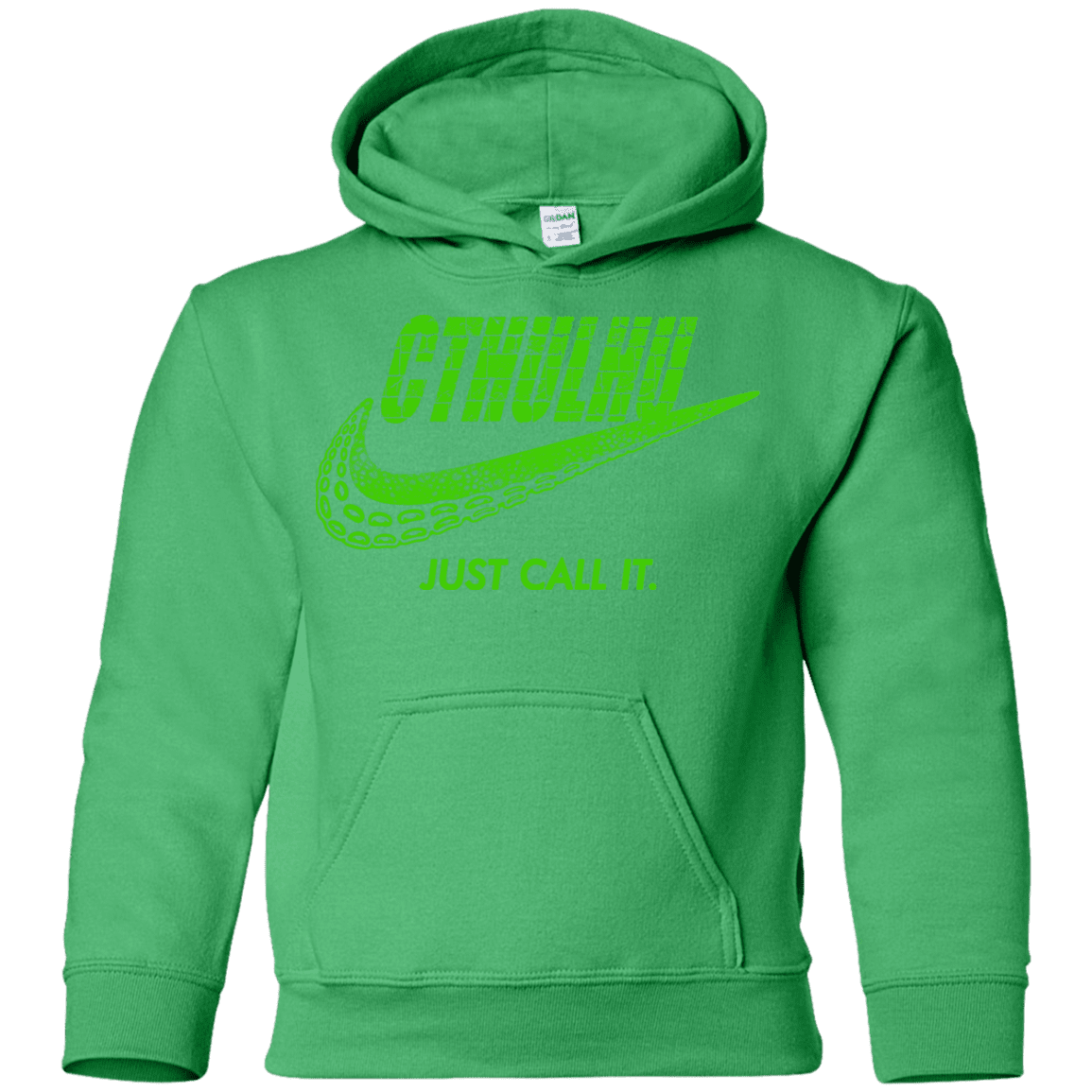 Sweatshirts Irish Green / YS Just Call It Youth Hoodie