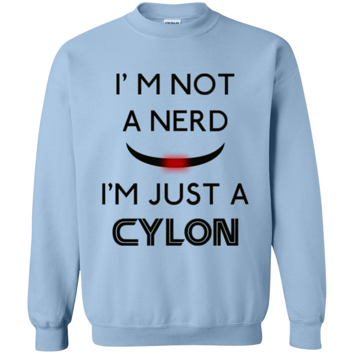 Sweatshirts Light Blue / Small Just cylon Crewneck Sweatshirt