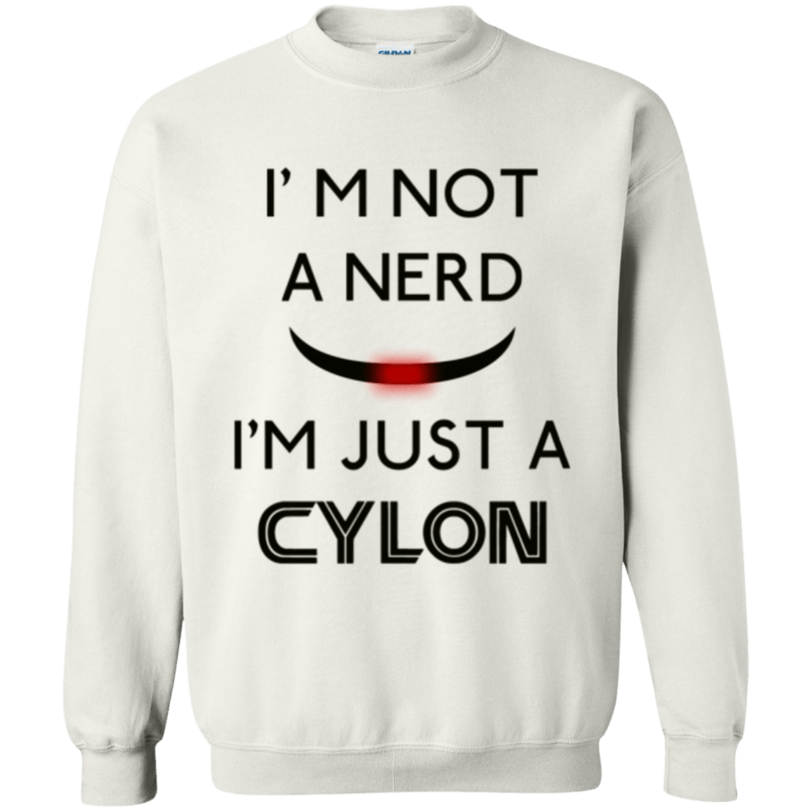 Sweatshirts White / Small Just cylon Crewneck Sweatshirt