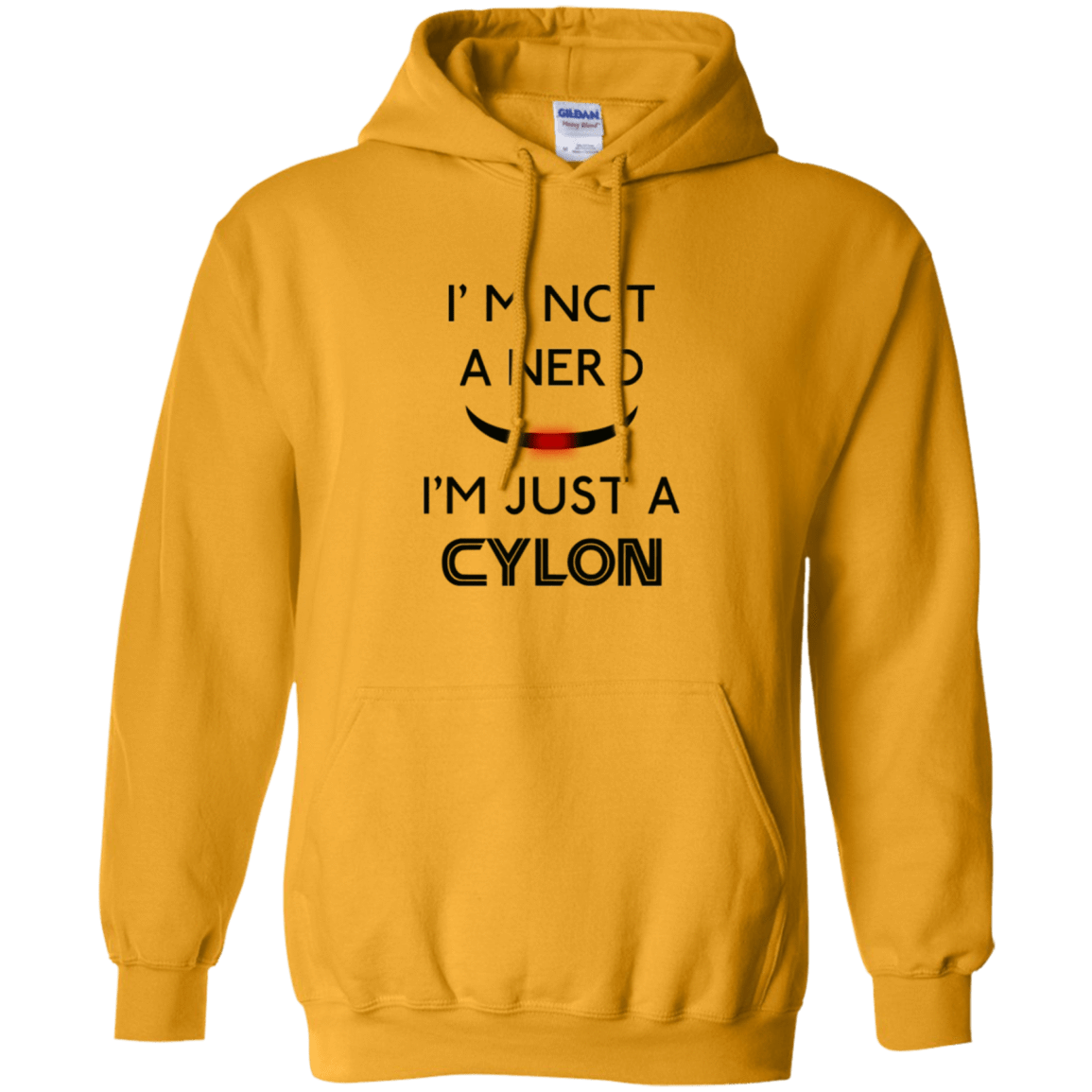Sweatshirts Gold / Small Just cylon Pullover Hoodie