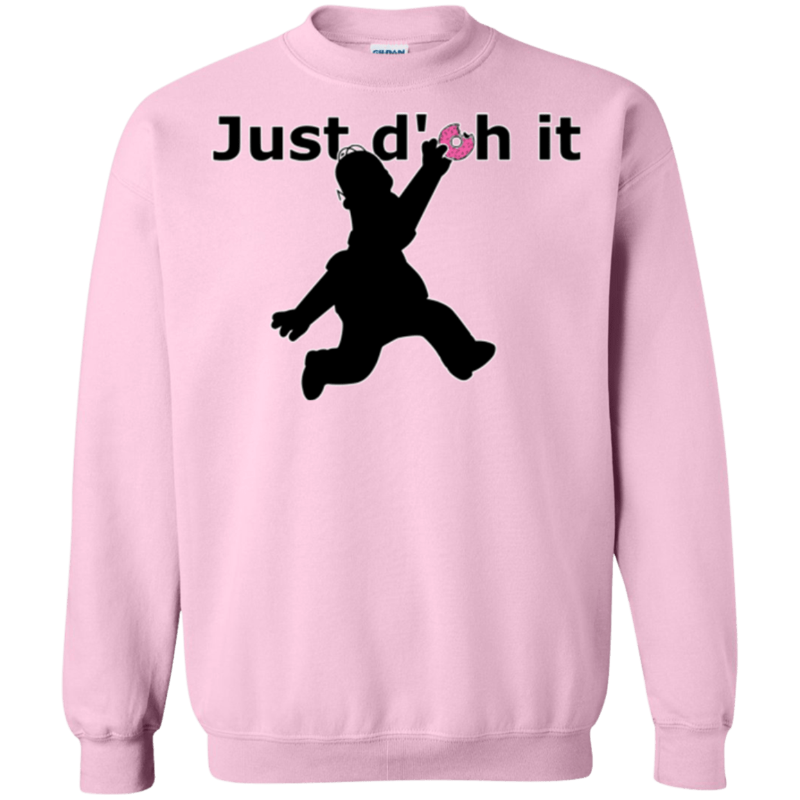 Sweatshirts Light Pink / Small Just doh it Crewneck Sweatshirt