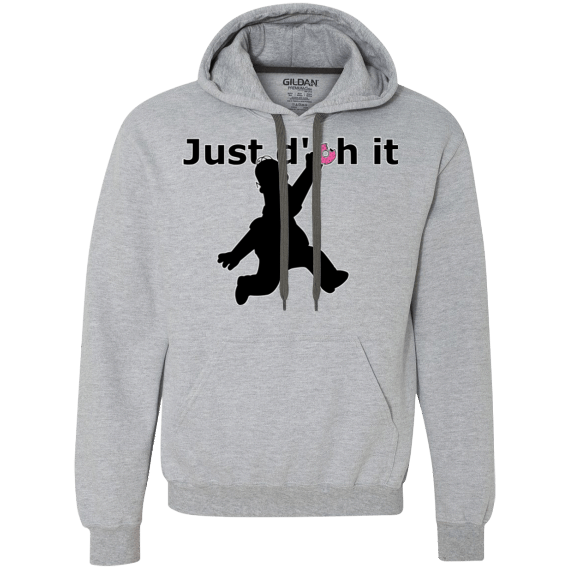Sweatshirts Sport Grey / Small Just doh it Premium Fleece Hoodie