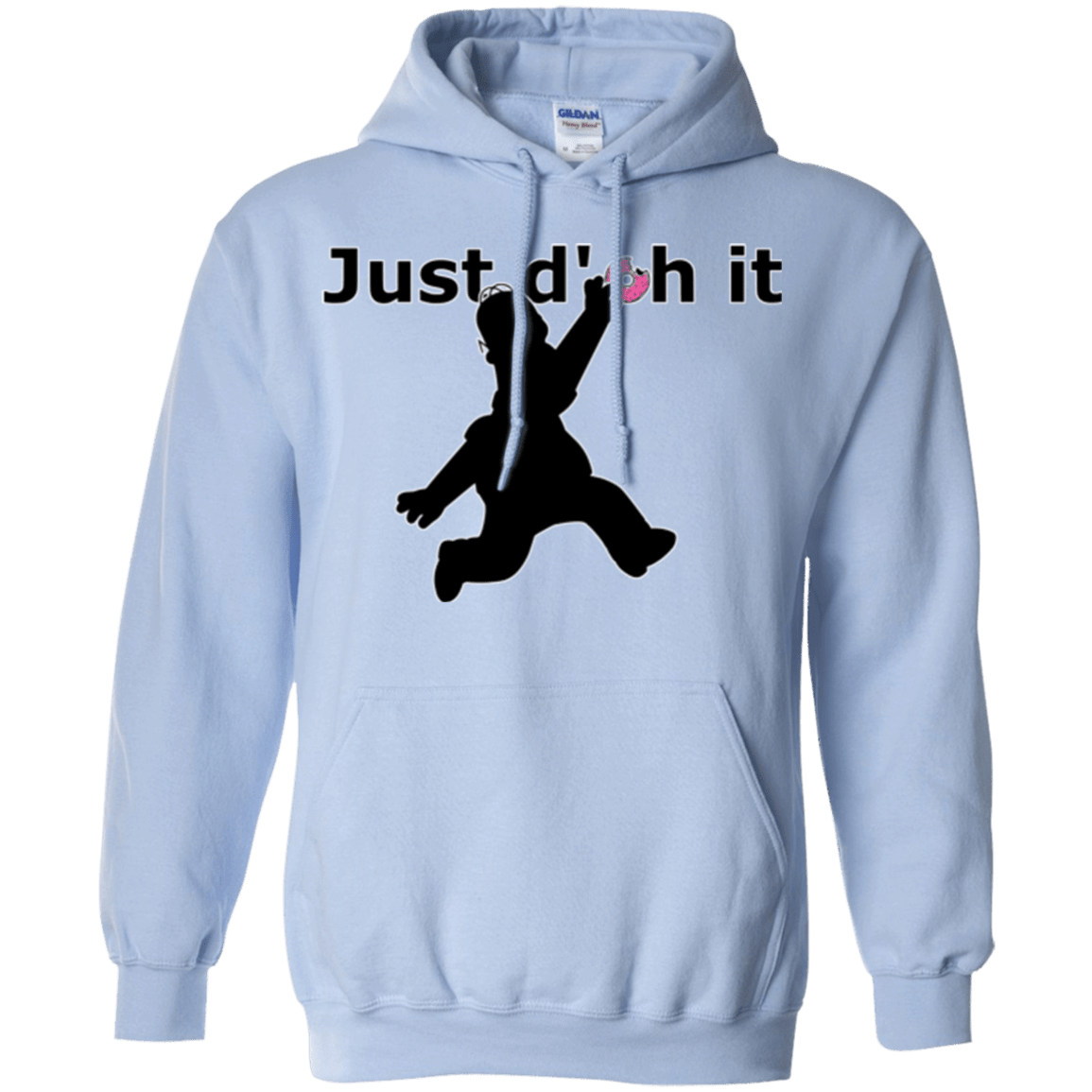 Sweatshirts Light Blue / Small Just doh it Pullover Hoodie