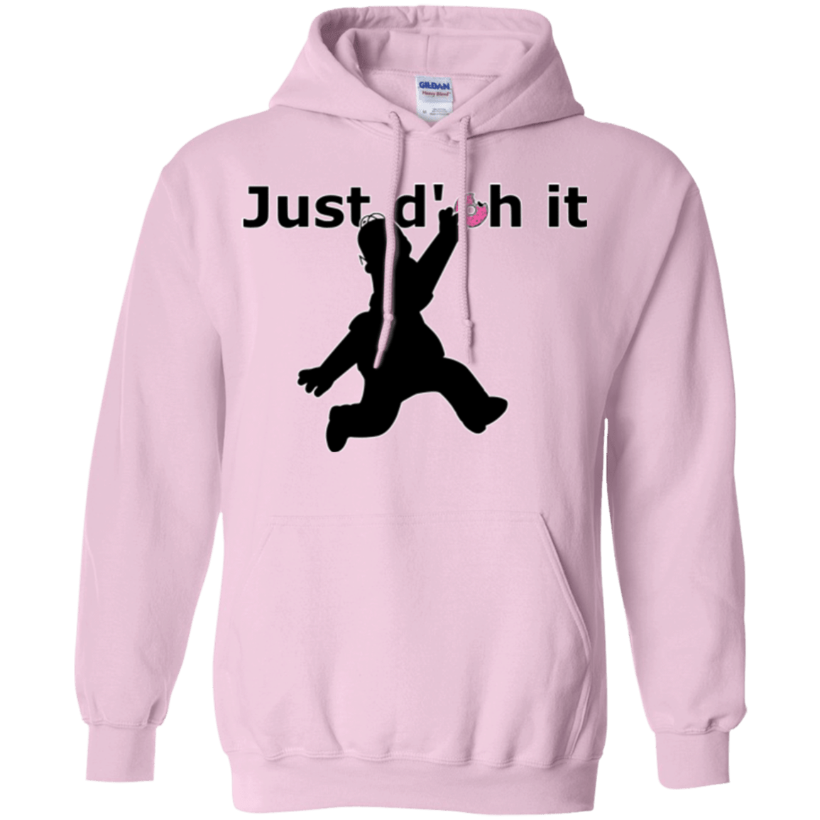 Sweatshirts Light Pink / Small Just doh it Pullover Hoodie