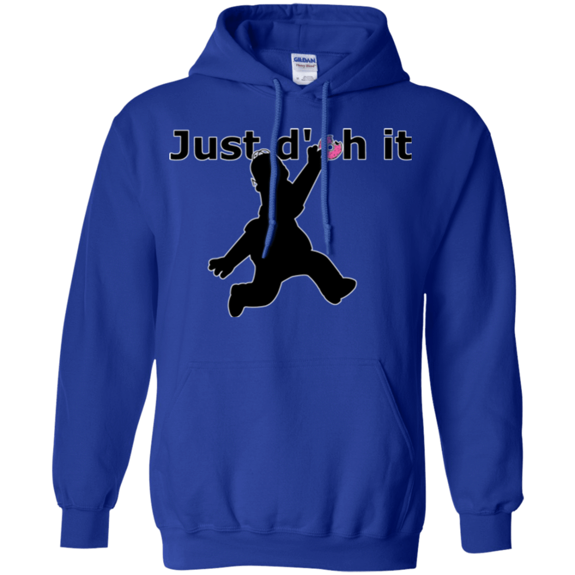 Sweatshirts Royal / Small Just doh it Pullover Hoodie