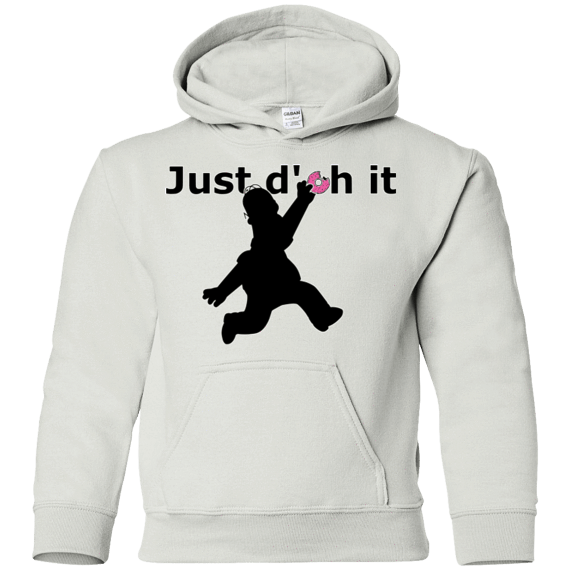 Sweatshirts White / YS Just doh it Youth Hoodie