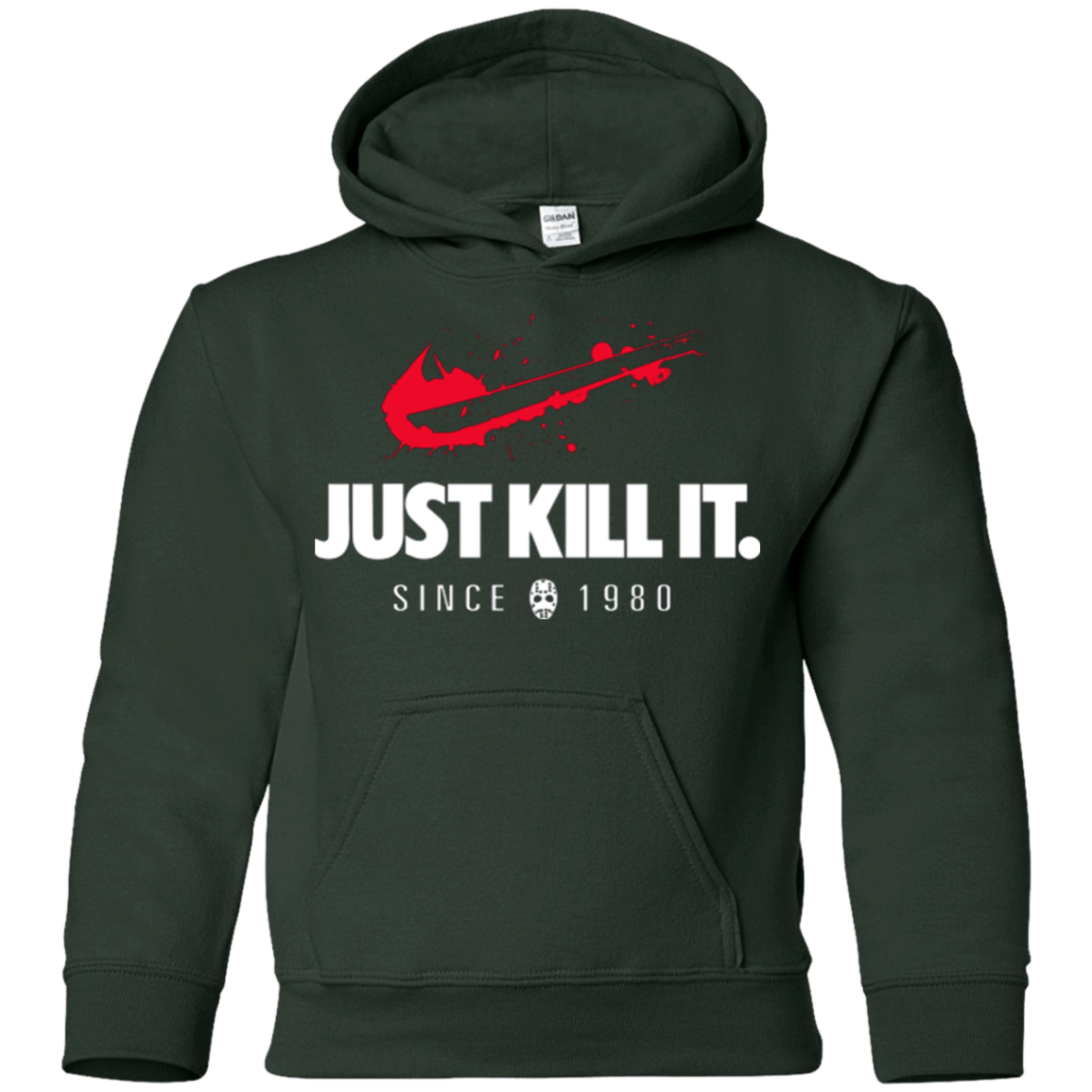 Sweatshirts Forest Green / YS Just Kill It Youth Hoodie