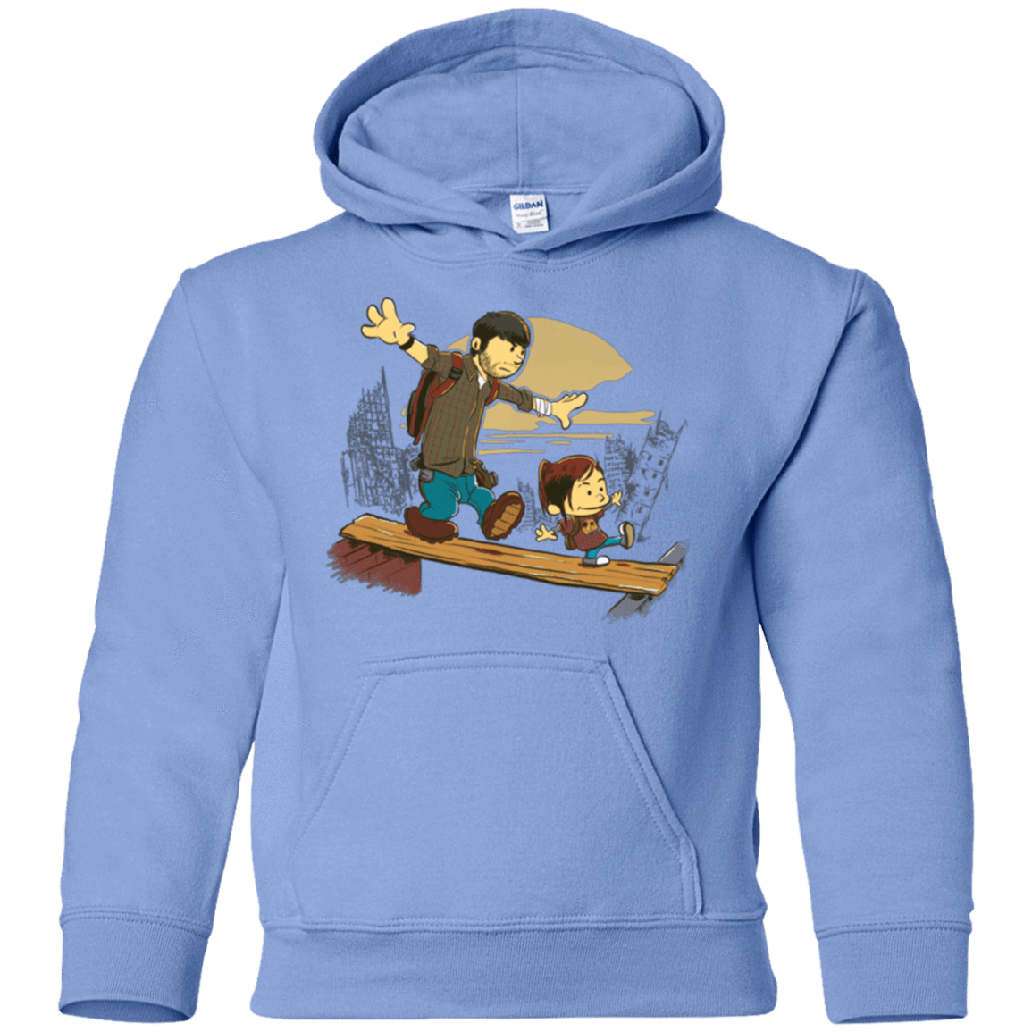 Sweatshirts Carolina Blue / YS Just the 2 of Us Youth Hoodie