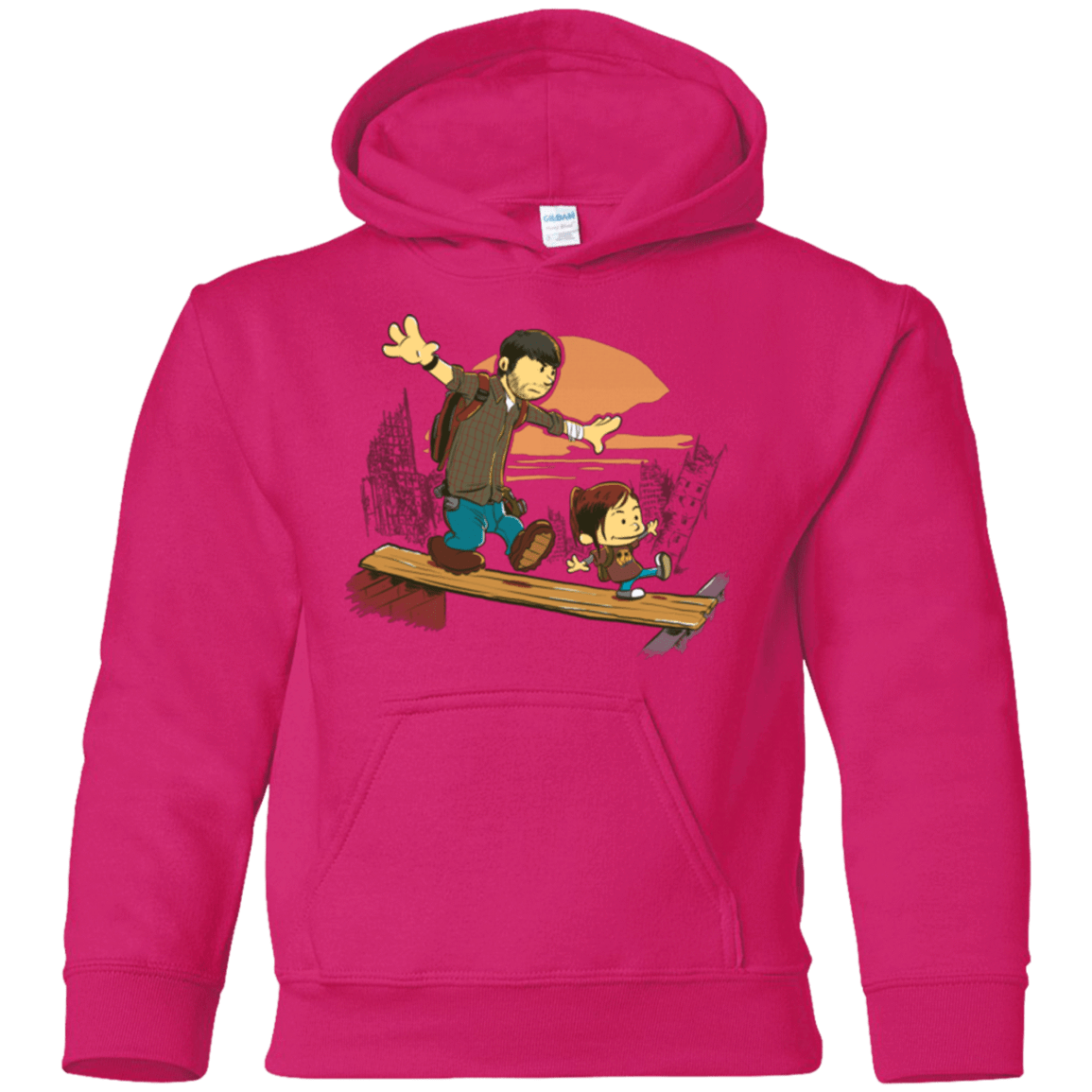 Sweatshirts Heliconia / YS Just the 2 of Us Youth Hoodie