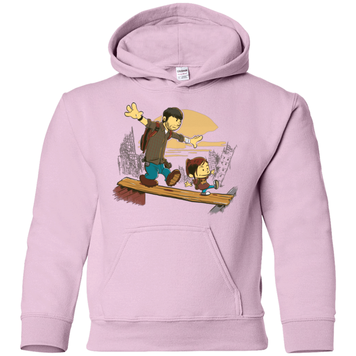 Sweatshirts Light Pink / YS Just the 2 of Us Youth Hoodie