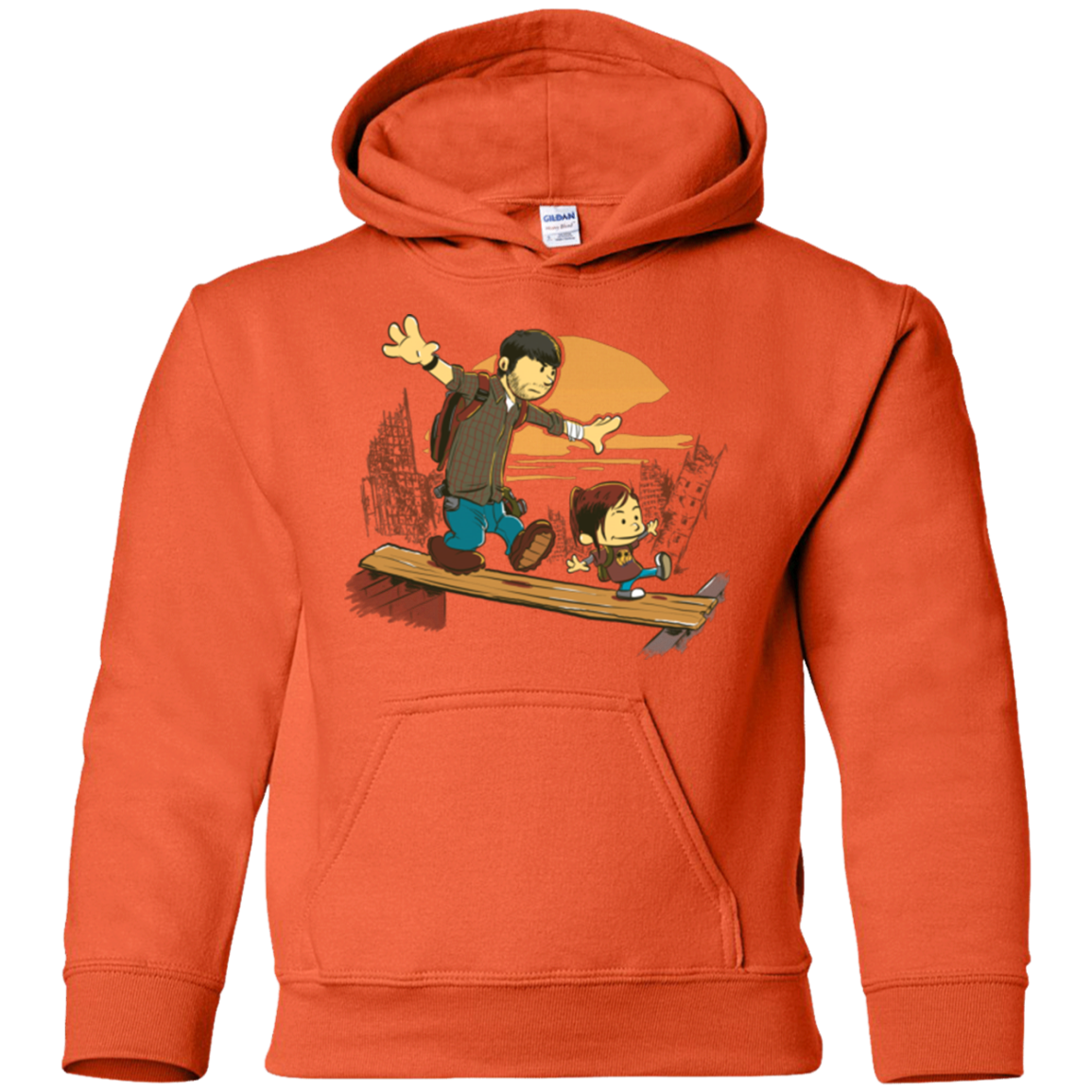Sweatshirts Orange / YS Just the 2 of Us Youth Hoodie