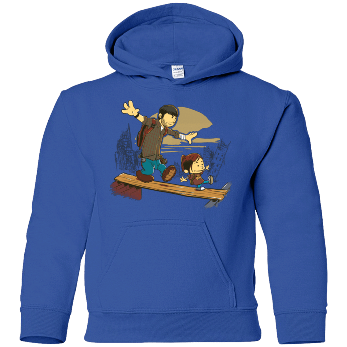 Sweatshirts Royal / YS Just the 2 of Us Youth Hoodie