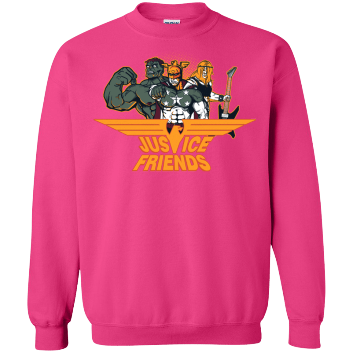 Sweatshirts Heliconia / S Justice Friends Crewneck Sweatshirt