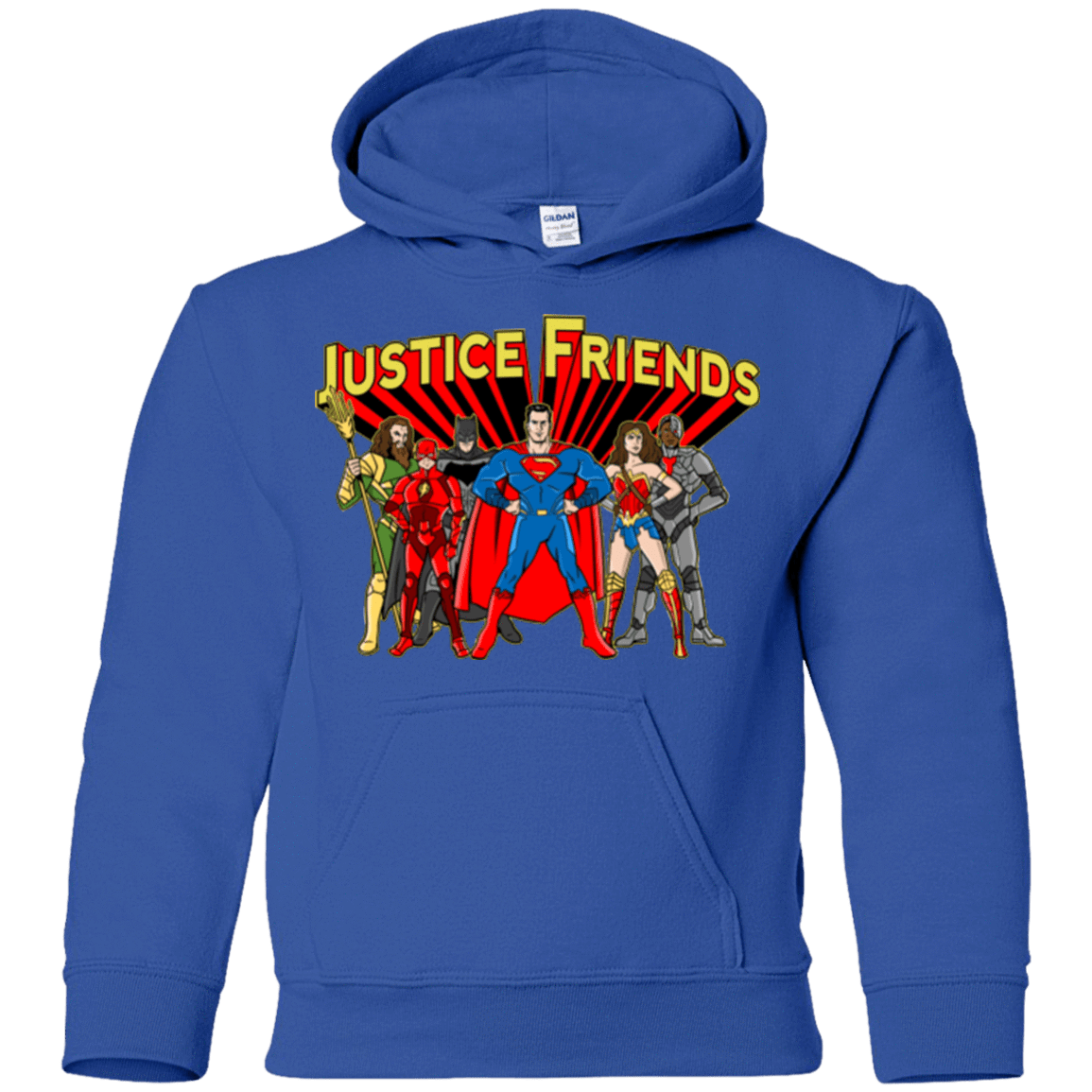 Sweatshirts Royal / YS Justice Friends Youth Hoodie