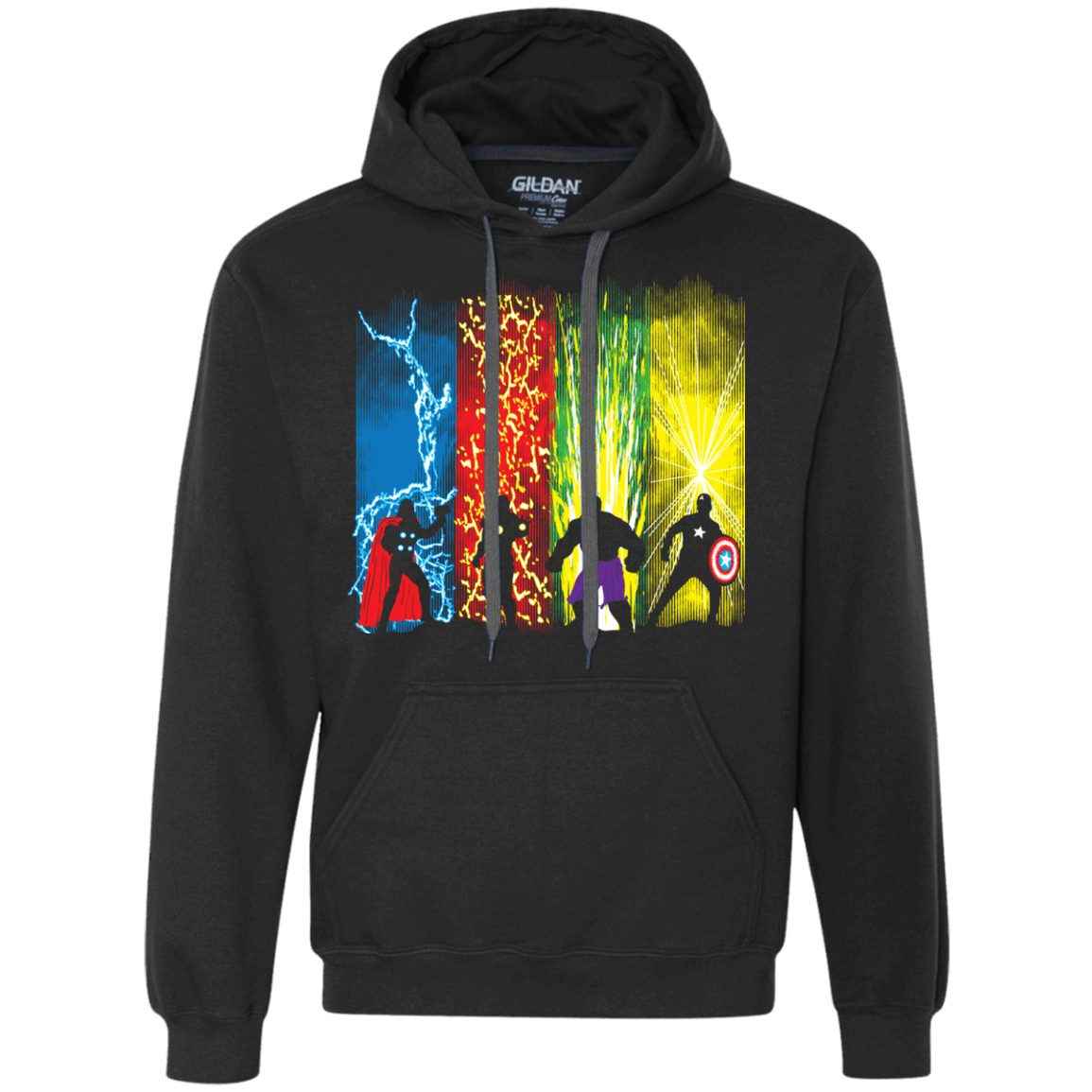 Sweatshirts Black / S Justice Prevails Premium Fleece Hoodie