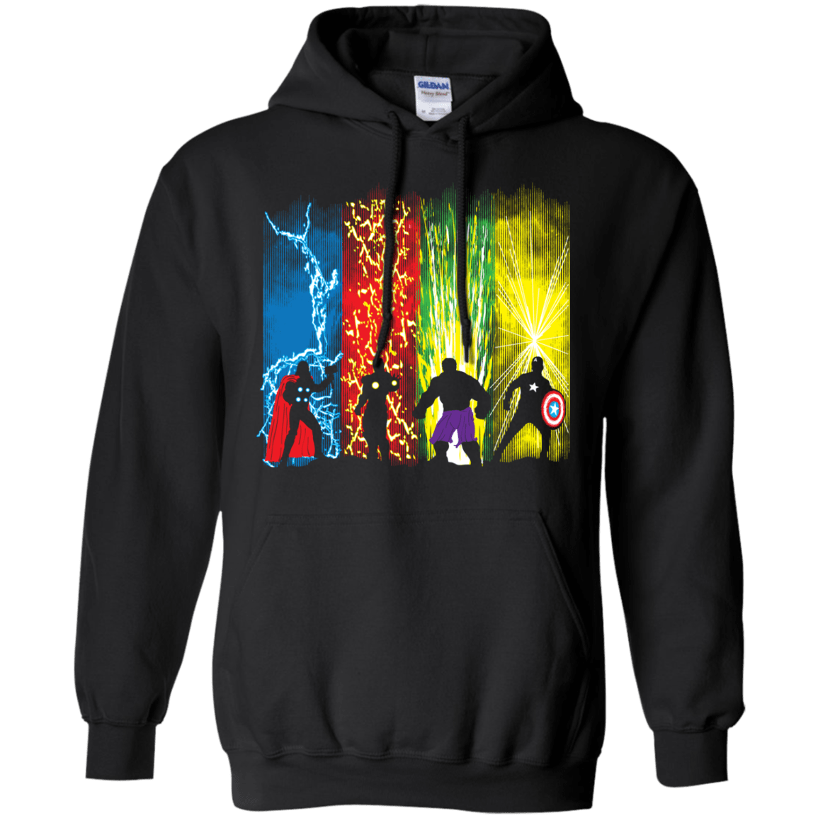 Sweatshirts Black / S Justice Prevails Pullover Hoodie