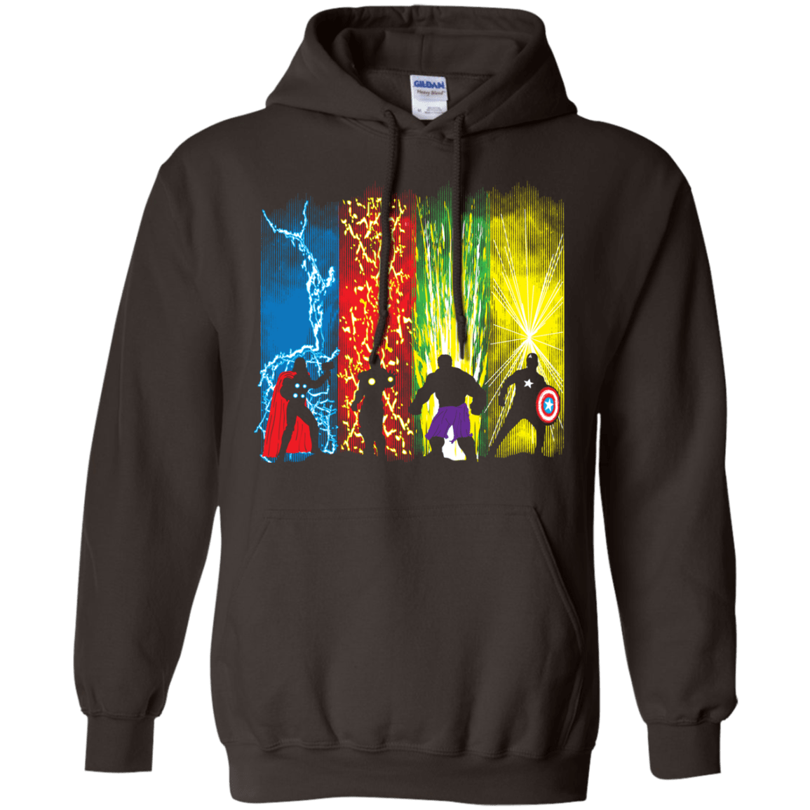 Sweatshirts Dark Chocolate / S Justice Prevails Pullover Hoodie
