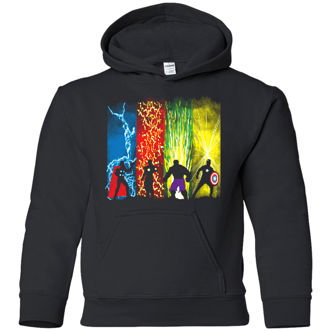 Sweatshirts Black / YS Justice Prevails Youth Hoodie