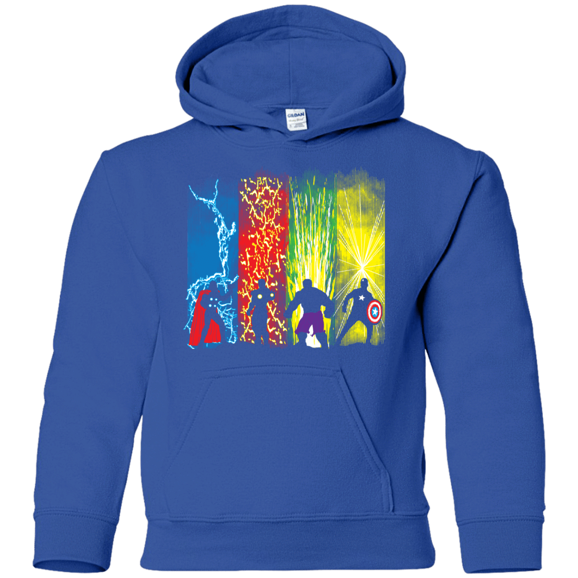 Sweatshirts Royal / YS Justice Prevails Youth Hoodie