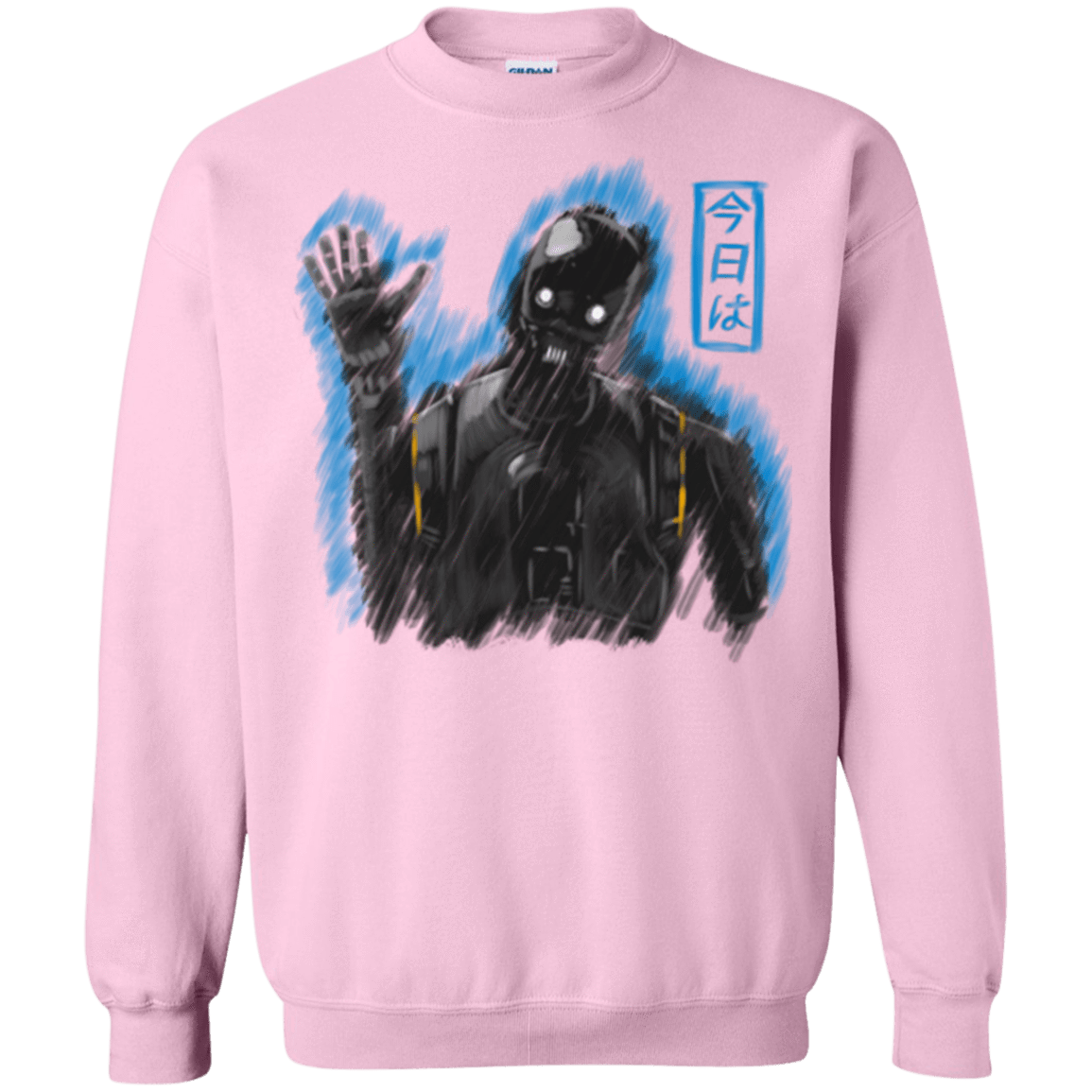 Sweatshirts Light Pink / Small K-2SO Crewneck Sweatshirt