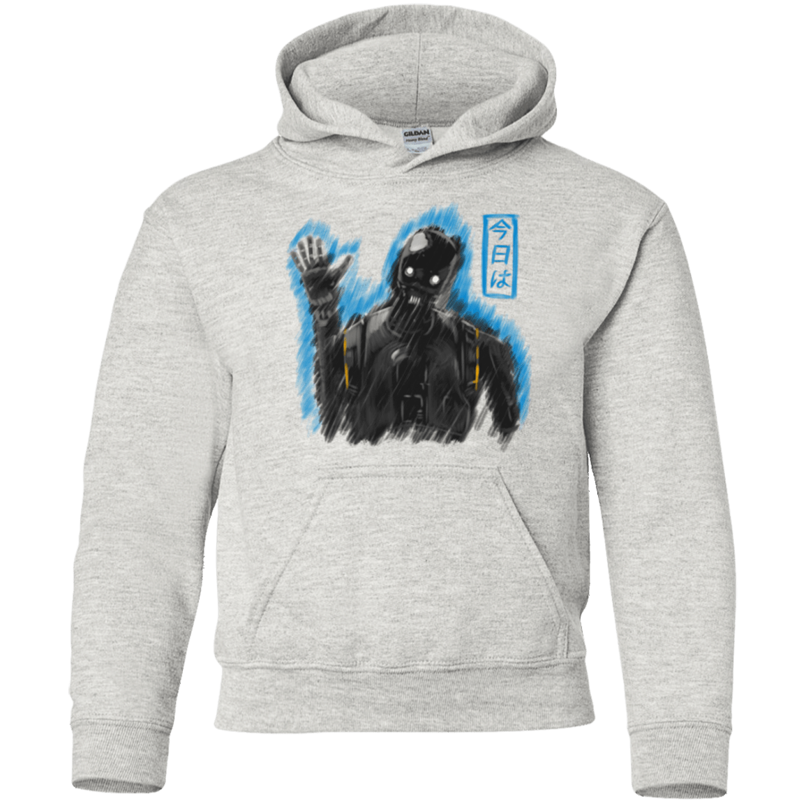 Sweatshirts Ash / YS K-2SO Youth Hoodie