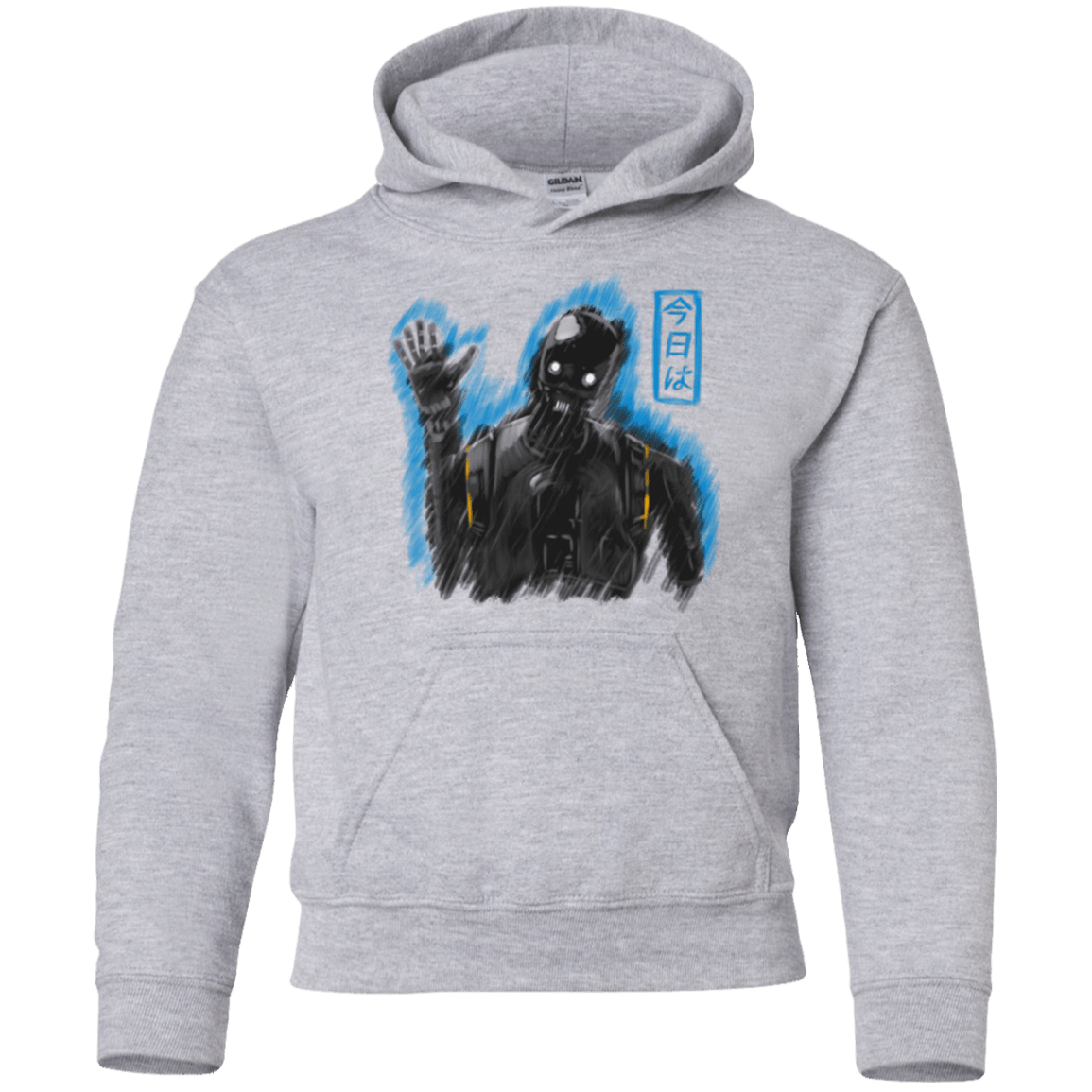 Sweatshirts Sport Grey / YS K-2SO Youth Hoodie