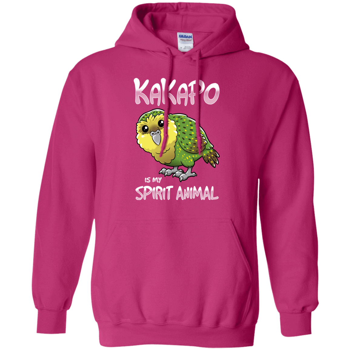 Sweatshirts Heliconia / S Kakapo Spirit Animal Pullover Hoodie