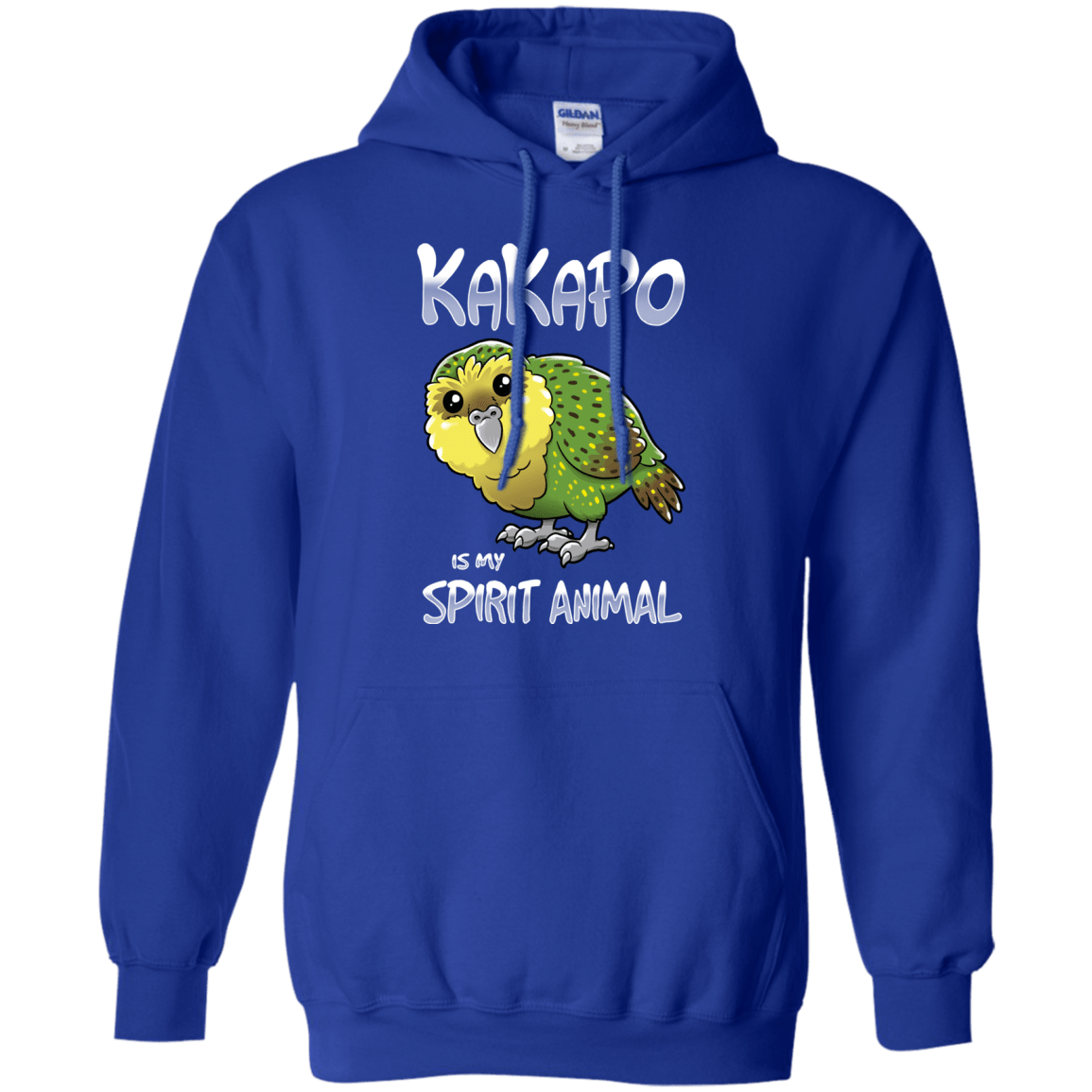 Sweatshirts Royal / S Kakapo Spirit Animal Pullover Hoodie