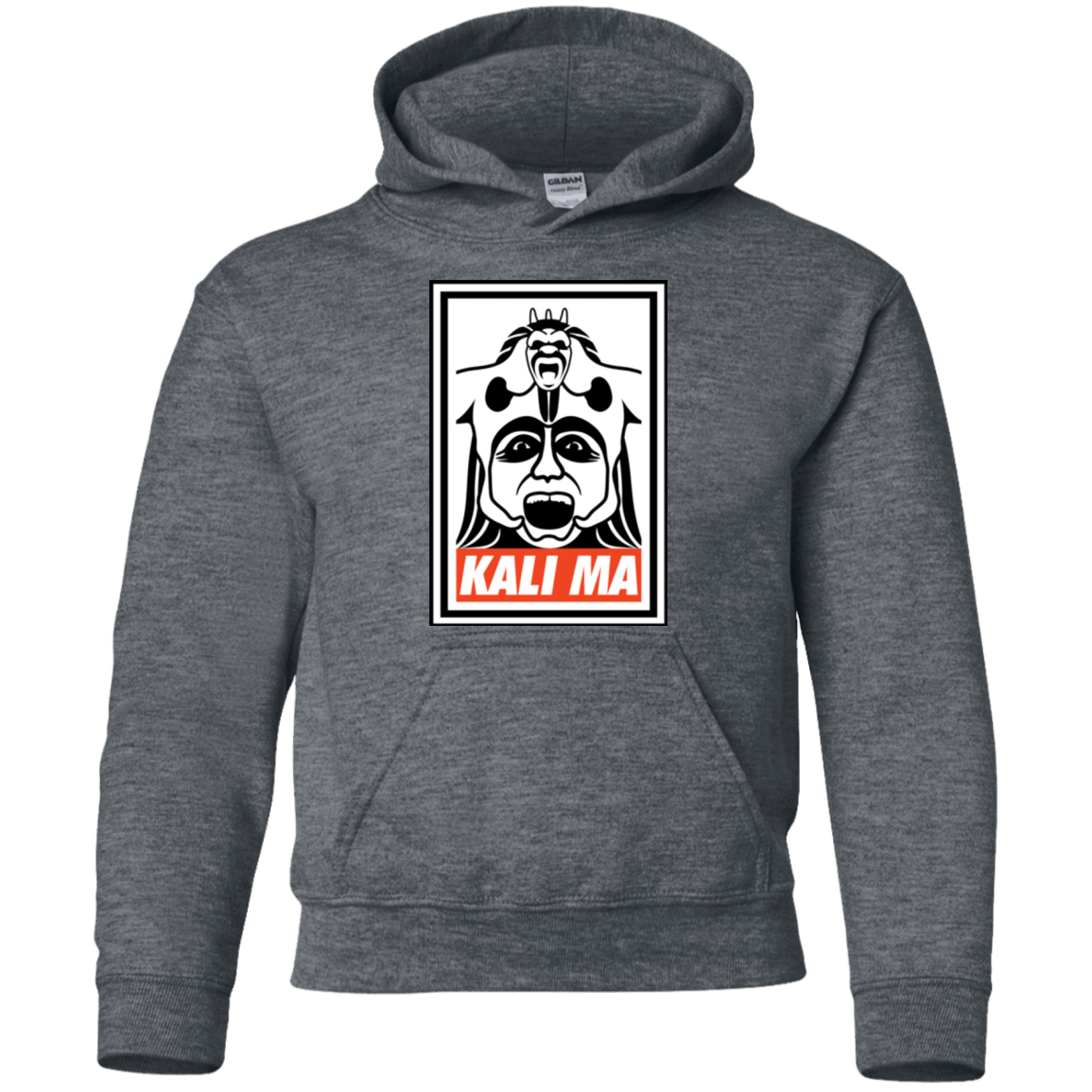 Sweatshirts Dark Heather / YS Kali Ma Youth Hoodie