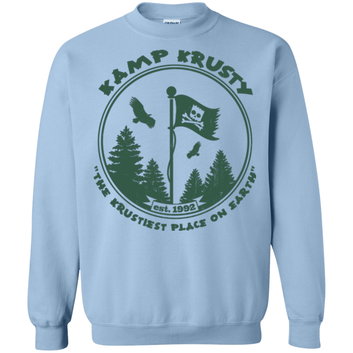 Sweatshirts Light Blue / Small Kamp Krusty Crewneck Sweatshirt