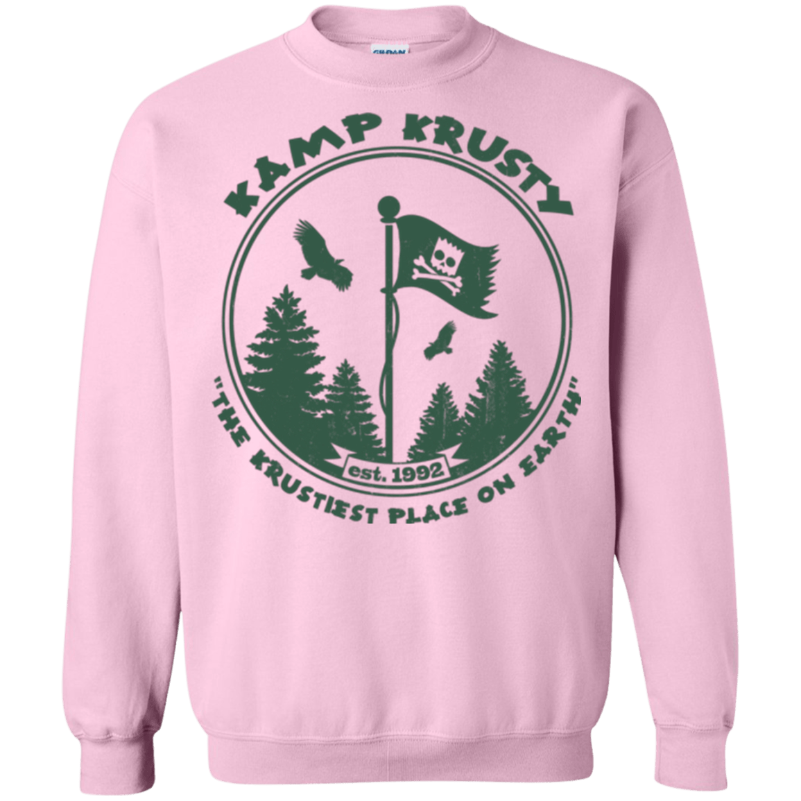 Sweatshirts Light Pink / Small Kamp Krusty Crewneck Sweatshirt