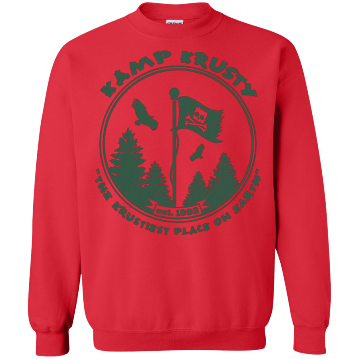 Sweatshirts Red / Small Kamp Krusty Crewneck Sweatshirt