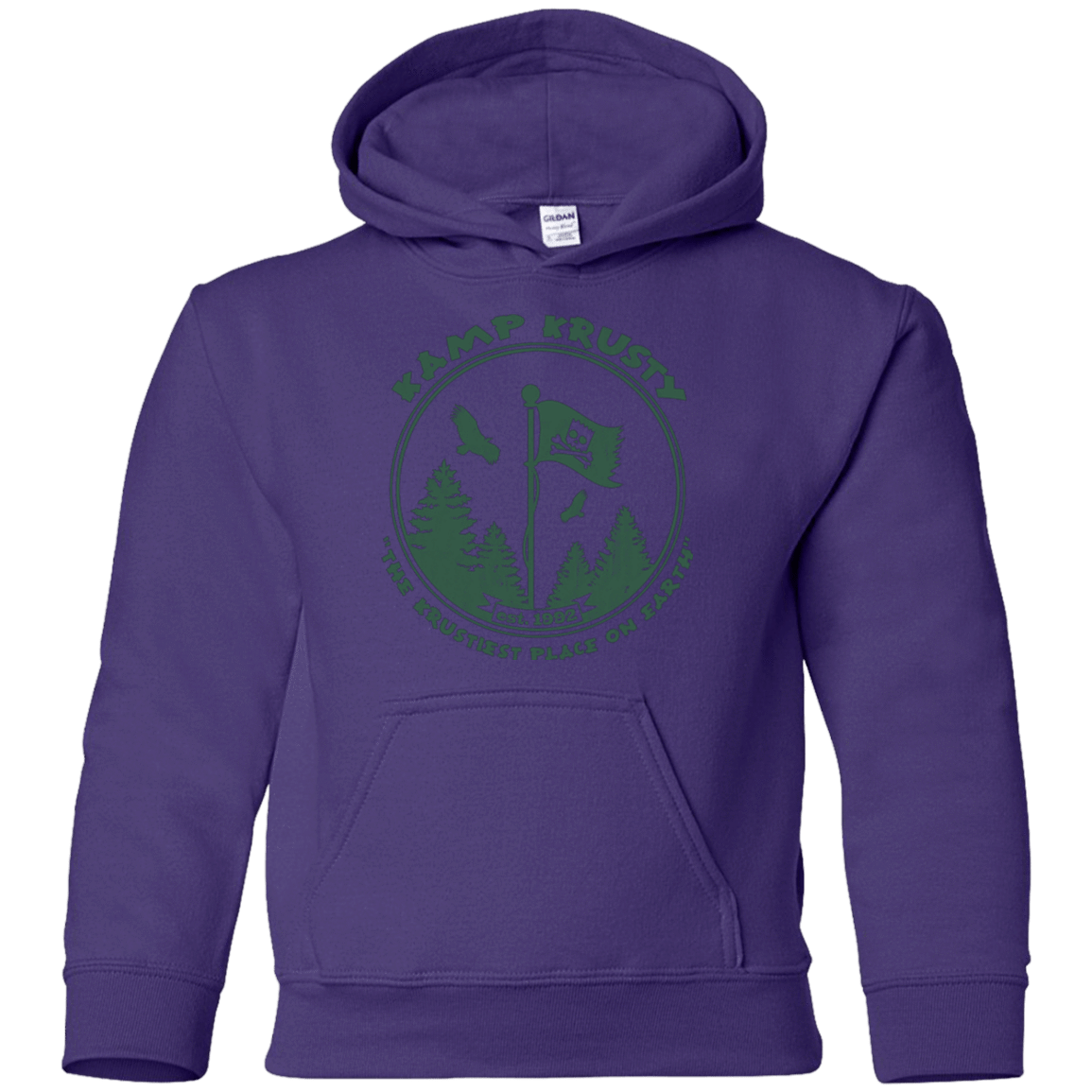 Sweatshirts Purple / YS Kamp Krusty Youth Hoodie