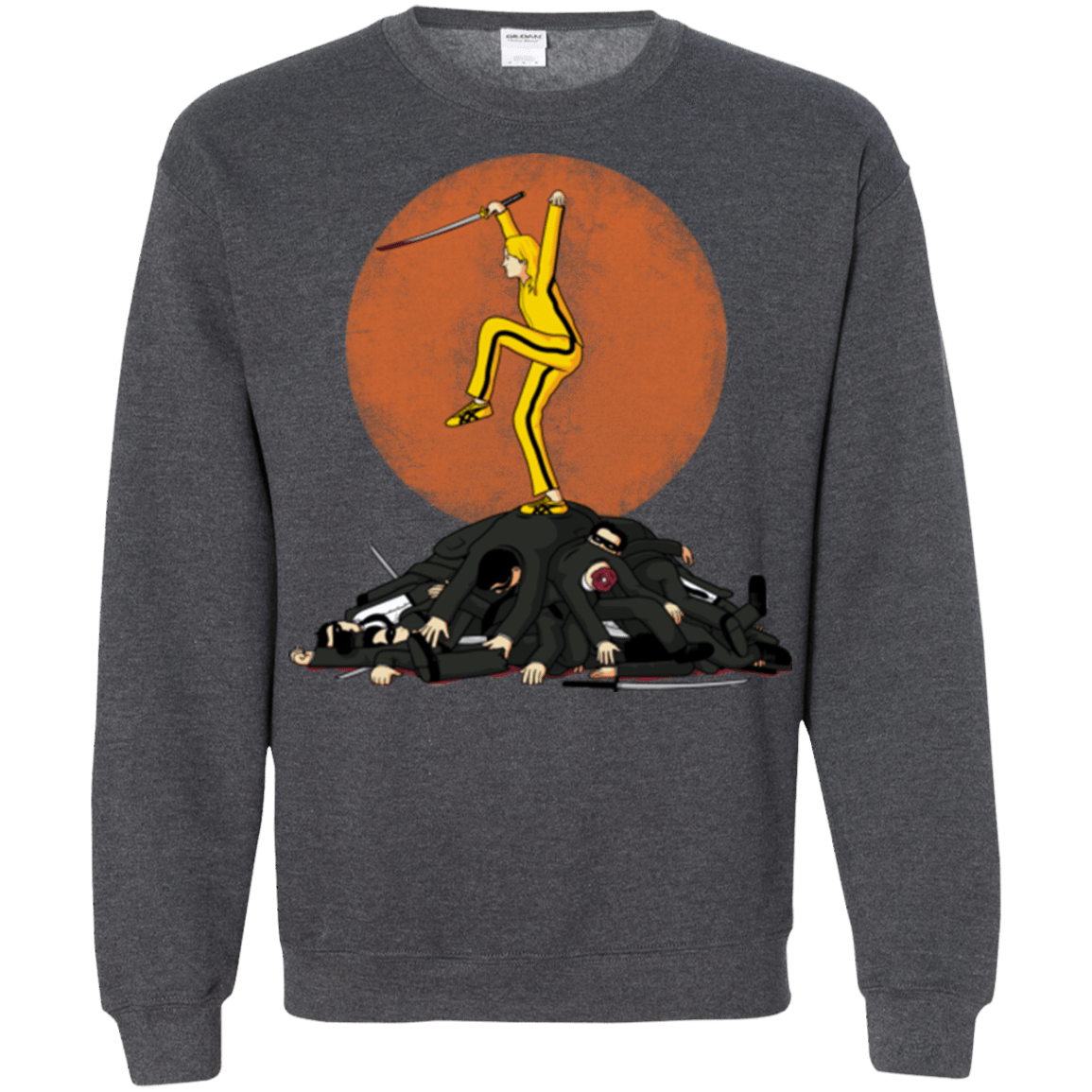 Sweatshirts Dark Heather / Small Karate Bill Crewneck Sweatshirt